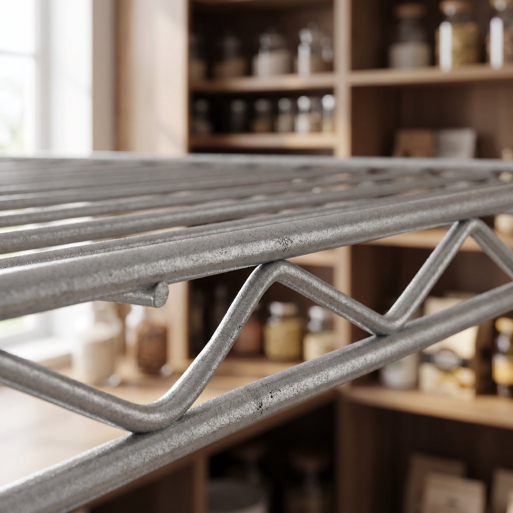 Ktaxon 5-Tier Heavy-Duty Wire Shelving Unit, Adjustable Steel Storage Rack for Garage and Kitchen (Silver, 29.13 in W x 13.39 in D x 59.06 in H) 9h852
