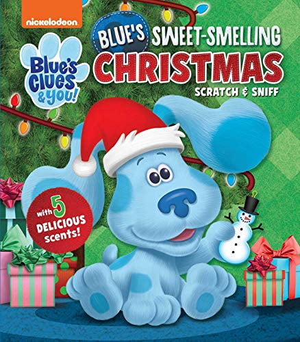 Maggie Fischer Nickelodeon Blue's Clues and You!: Blue's Sweet-Smelling Christmas (Board Book, 1 Count) tm72t