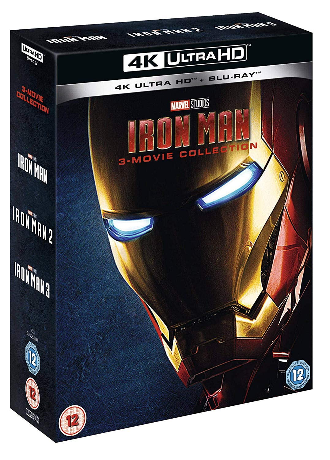 Disney Iron Man Trilogy 4K UHD Collection (3-Disc Set) dsbo0
