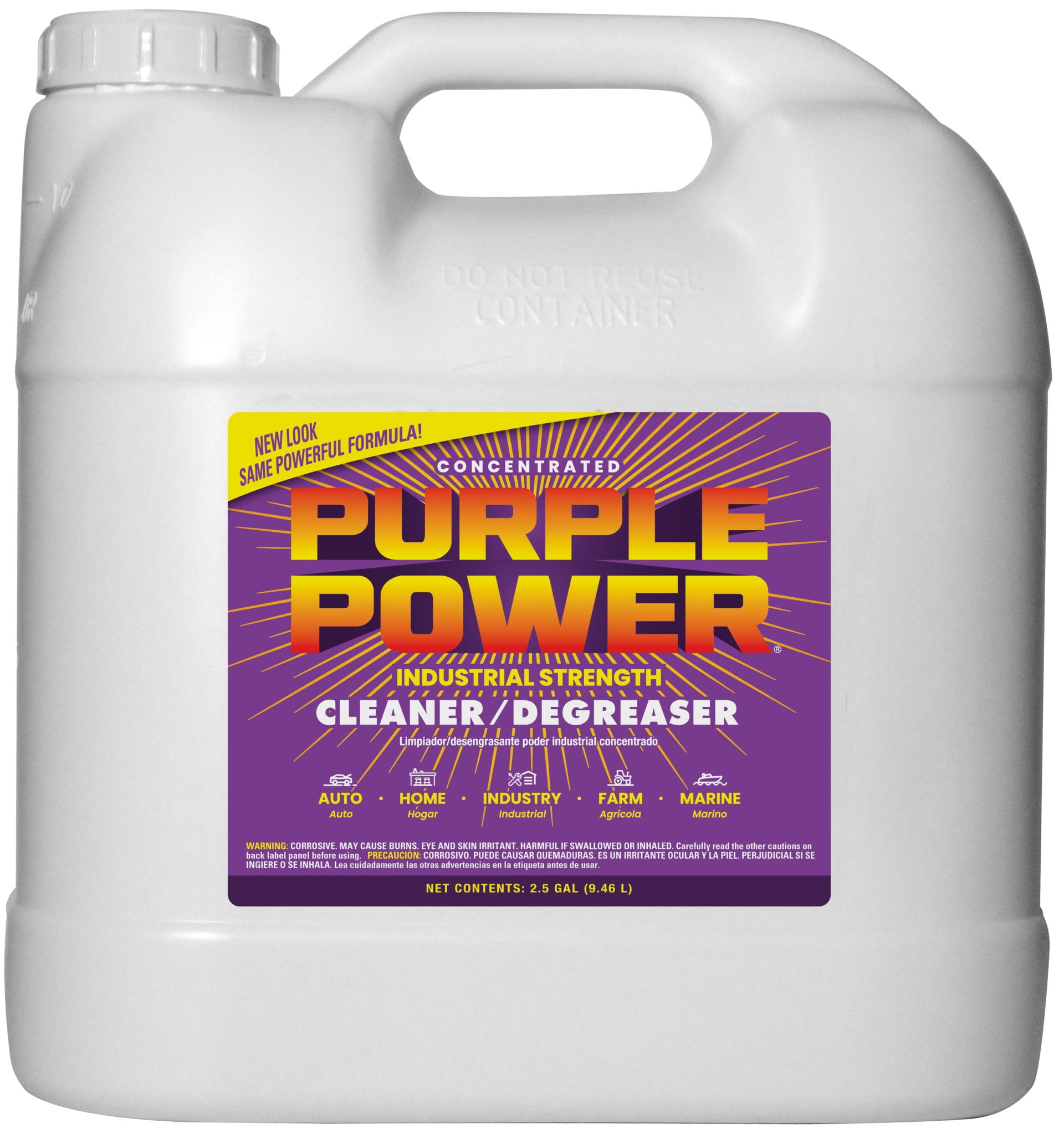 Purple Power Industrial Strength Engine Degreaser Concentrate (Purple, 320 fl oz) 8t3m3