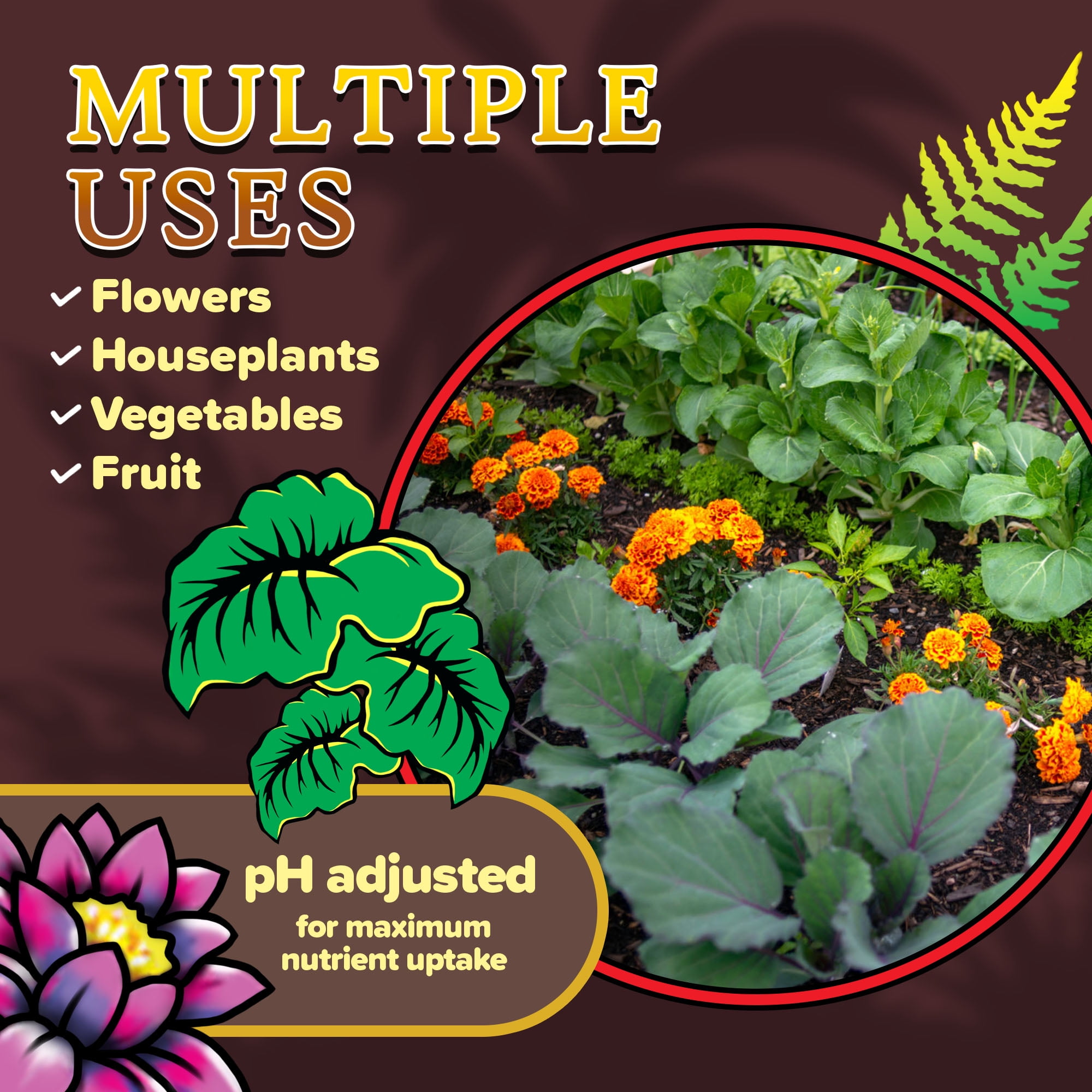 Hydrofarm Happy Frog Potting Soil, Nutrient-Rich Organic Garden Mix with Excellent Drainage (2 cu ft) 6aow5