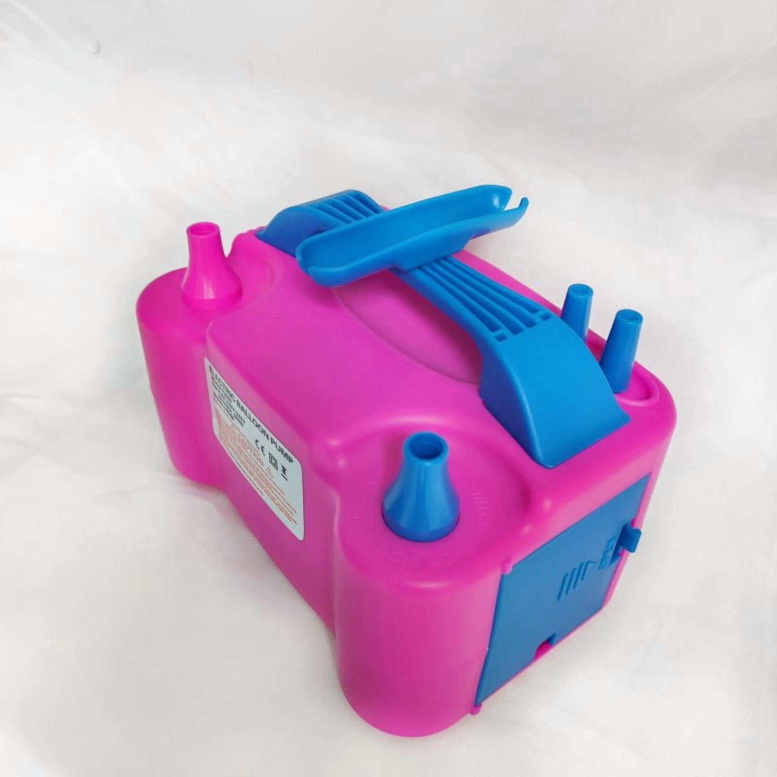 Yansion Electric Balloon Pump Dual Nozzle Inflator for Party Decorations (Rose Red, 2 lb) mrfo4