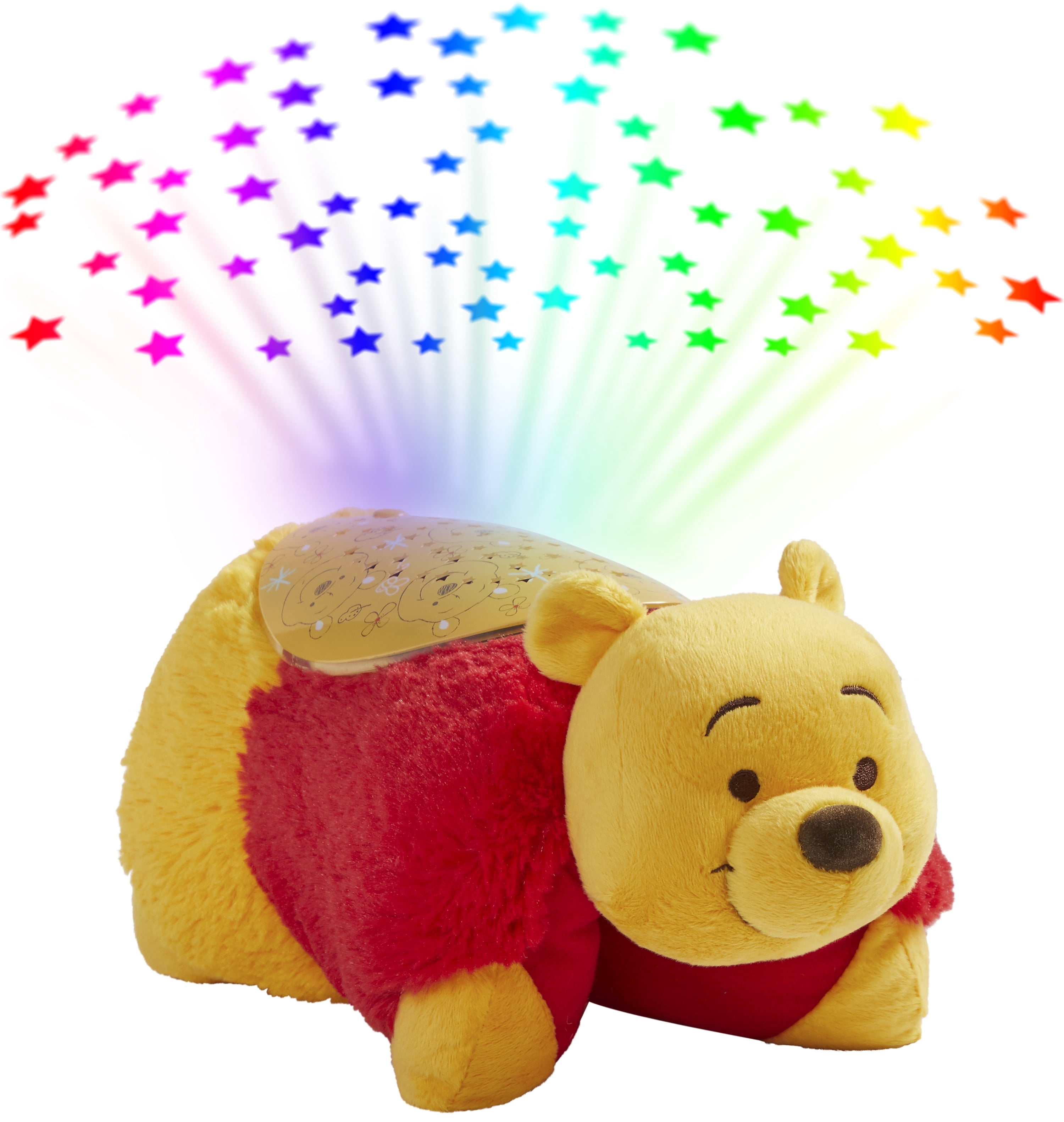 Pillow Pets Disney Winnie the Pooh Sleeptime Lite Stuffed Animal Plush Toy (Yellow, 16 in) lpli3