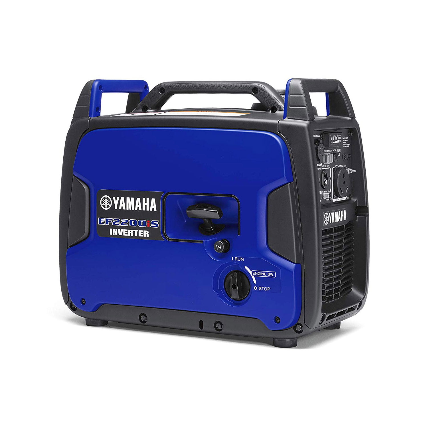 Yamaha EF2200iS Portable Inverter Generator, Super Quiet Power Station for RV and Camping (Blue, 2200 Watt) rnc9o