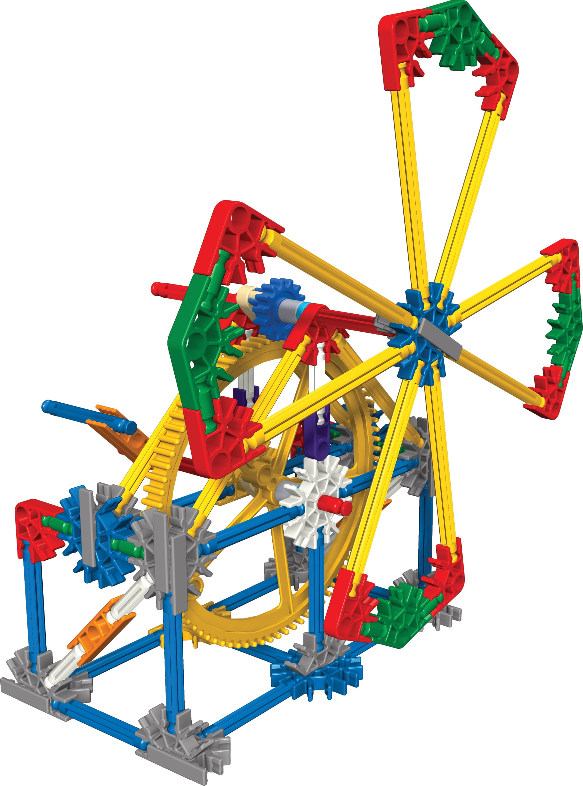 K'NEX Education Intro to Simple Machines Gears Set (198 Pieces) 2kzgg