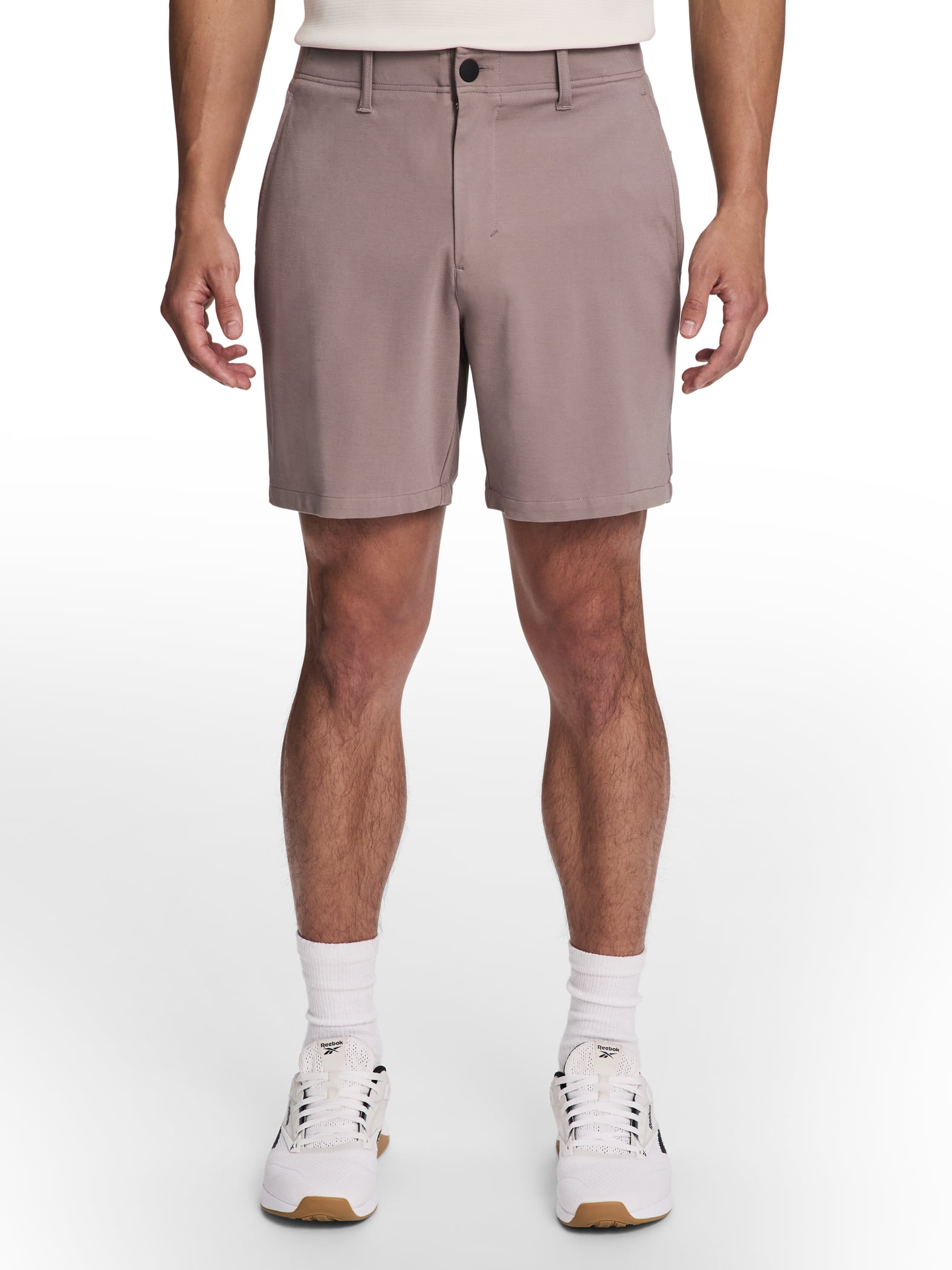 Reebok Men's 6-Pocket Victory Performance Shorts (Brown, 7 in Inseam) twg90