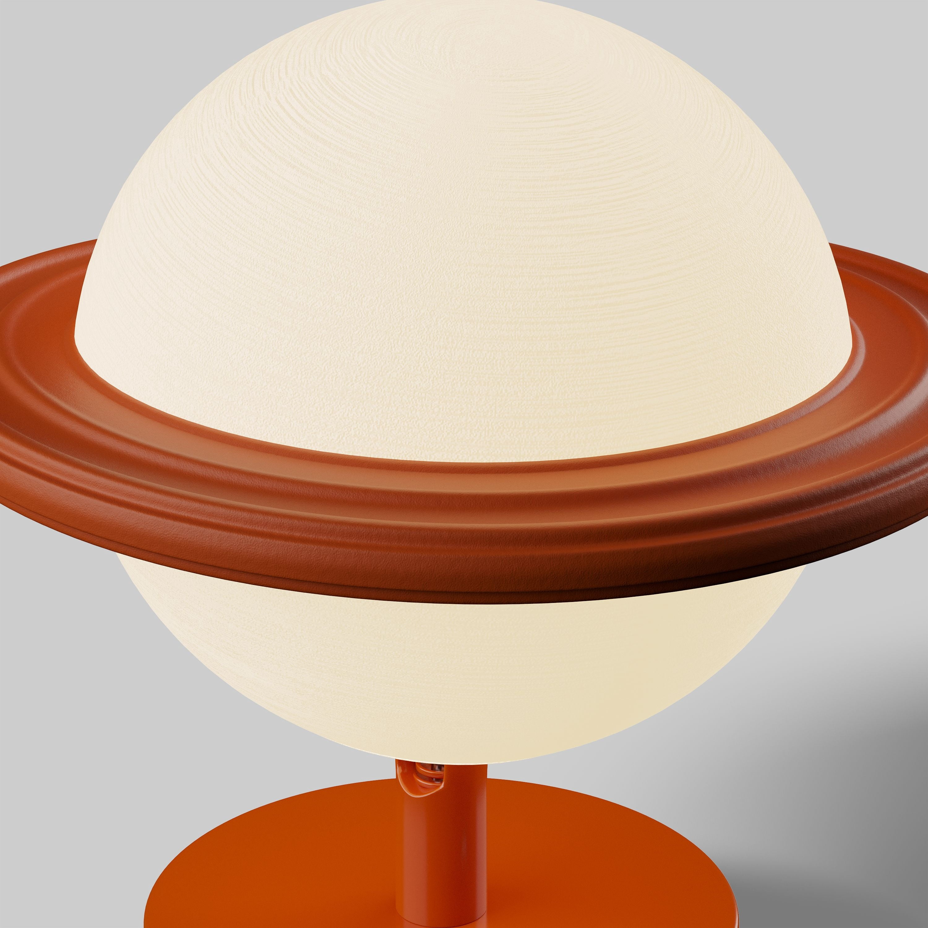 Mainstays Kids Adjustable Planet LED Rechargeable Lamp (Orange, 1 Count) vnly6