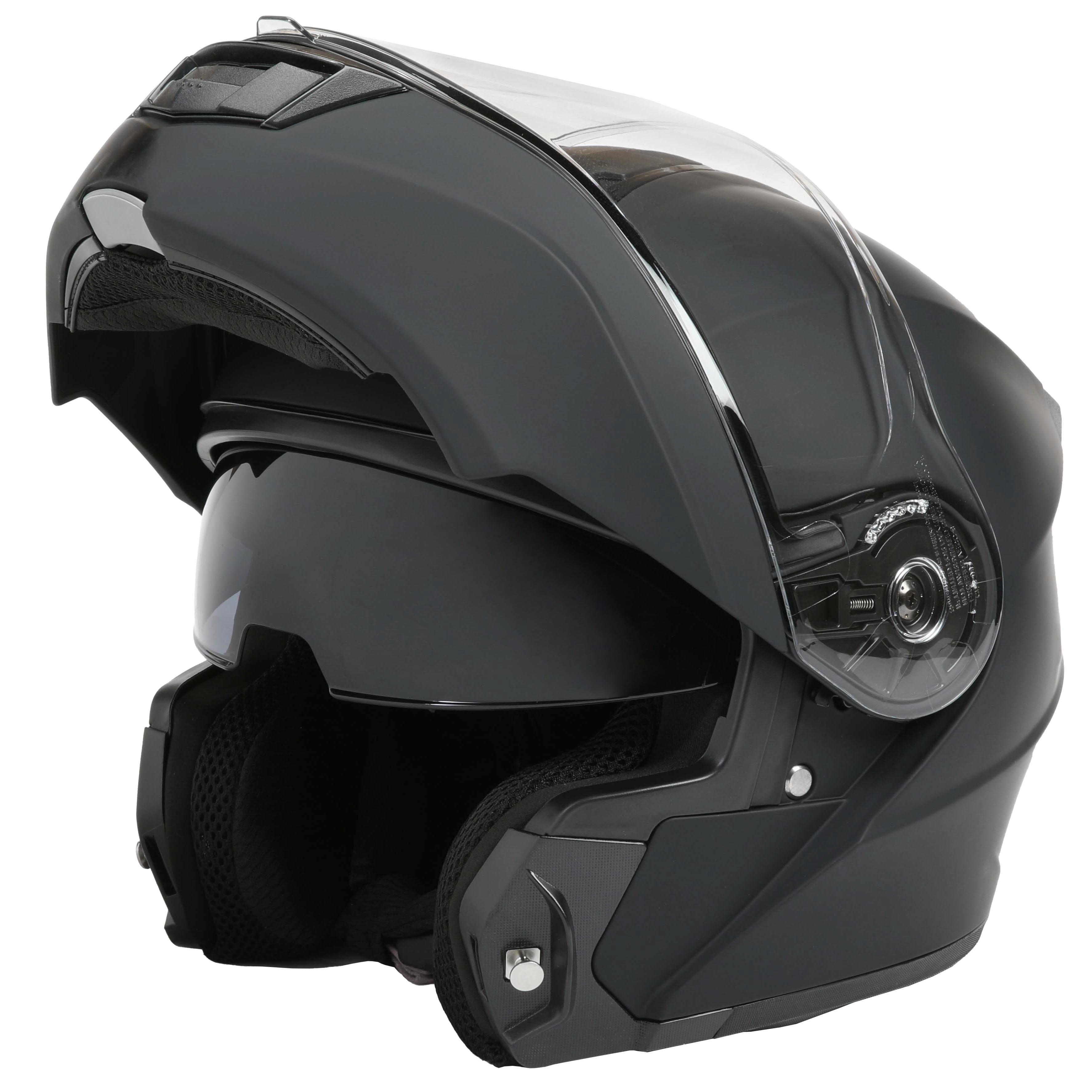 Fuel Helmets ACE Modular Motorcycle Helmet (Black, X-Large) hbc74