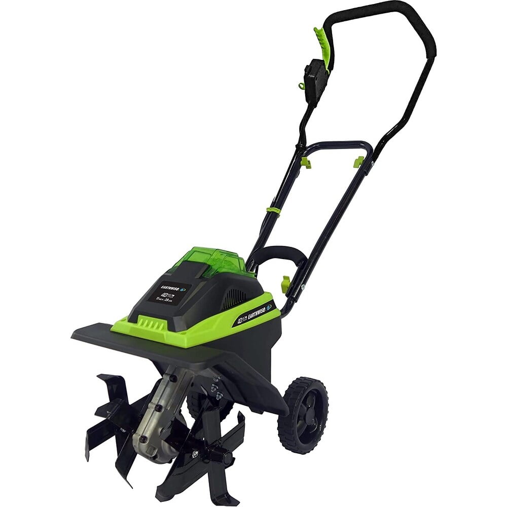 Earthwise 40-Volt Cordless Electric Tiller and Cultivator (11 in) hw5is