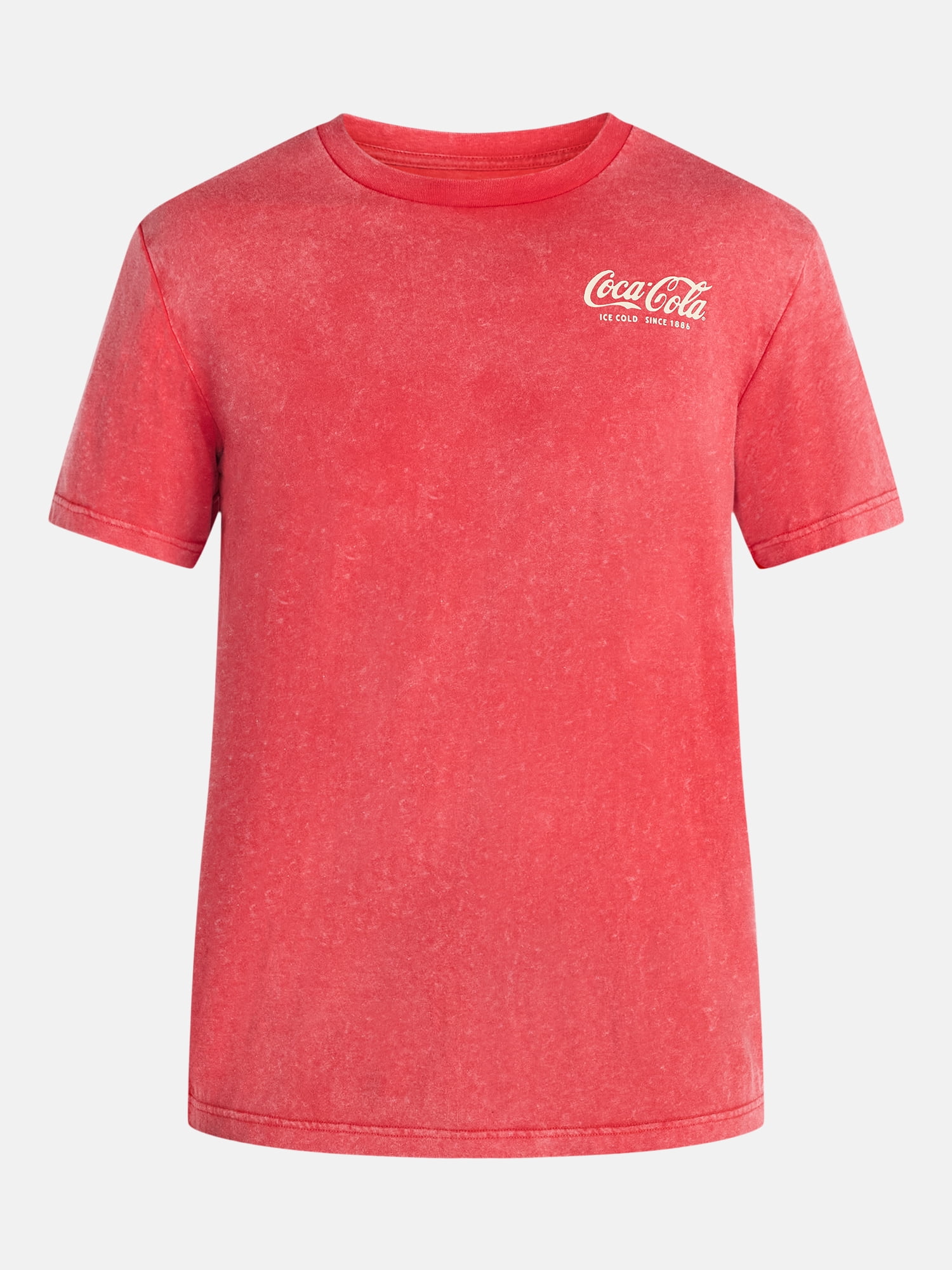 Coca-Cola Men's Americana Graphic Tee Relaxed Fit Short Sleeve Shirt (Grey, XS-5XL) s4lbh