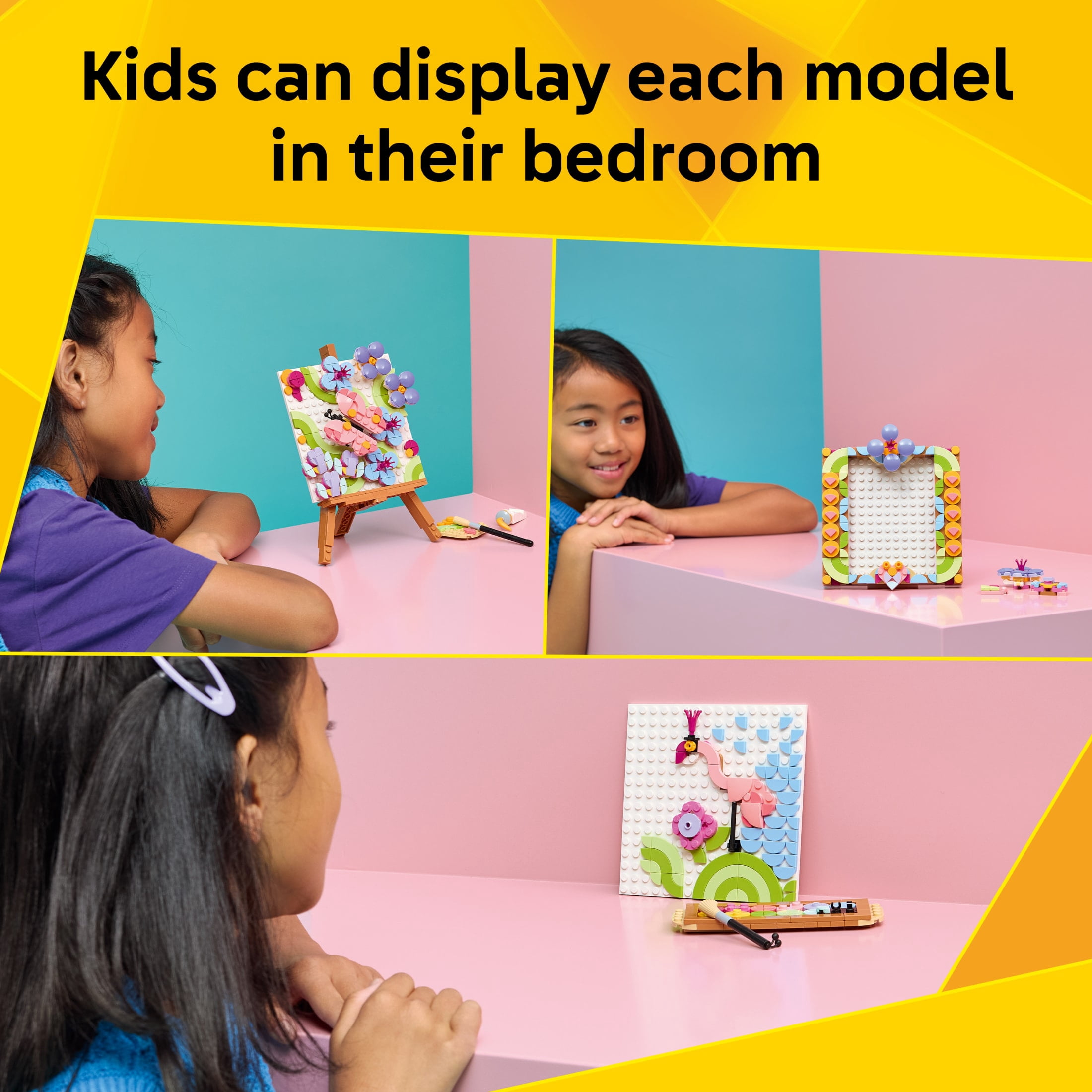 LEGO Creator 3 in 1 Floral Art Decor Building Set, Creative Flower Painting Display (348 Pieces) smpsf