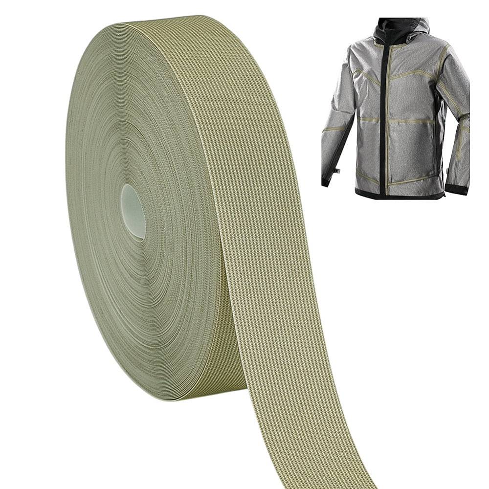 INTERWARM Waterproof Heat Seam Sealing Tape for Outdoor Gear and Sportswear (Yellow, 65.6 ft x 0.8 in) dd0b8