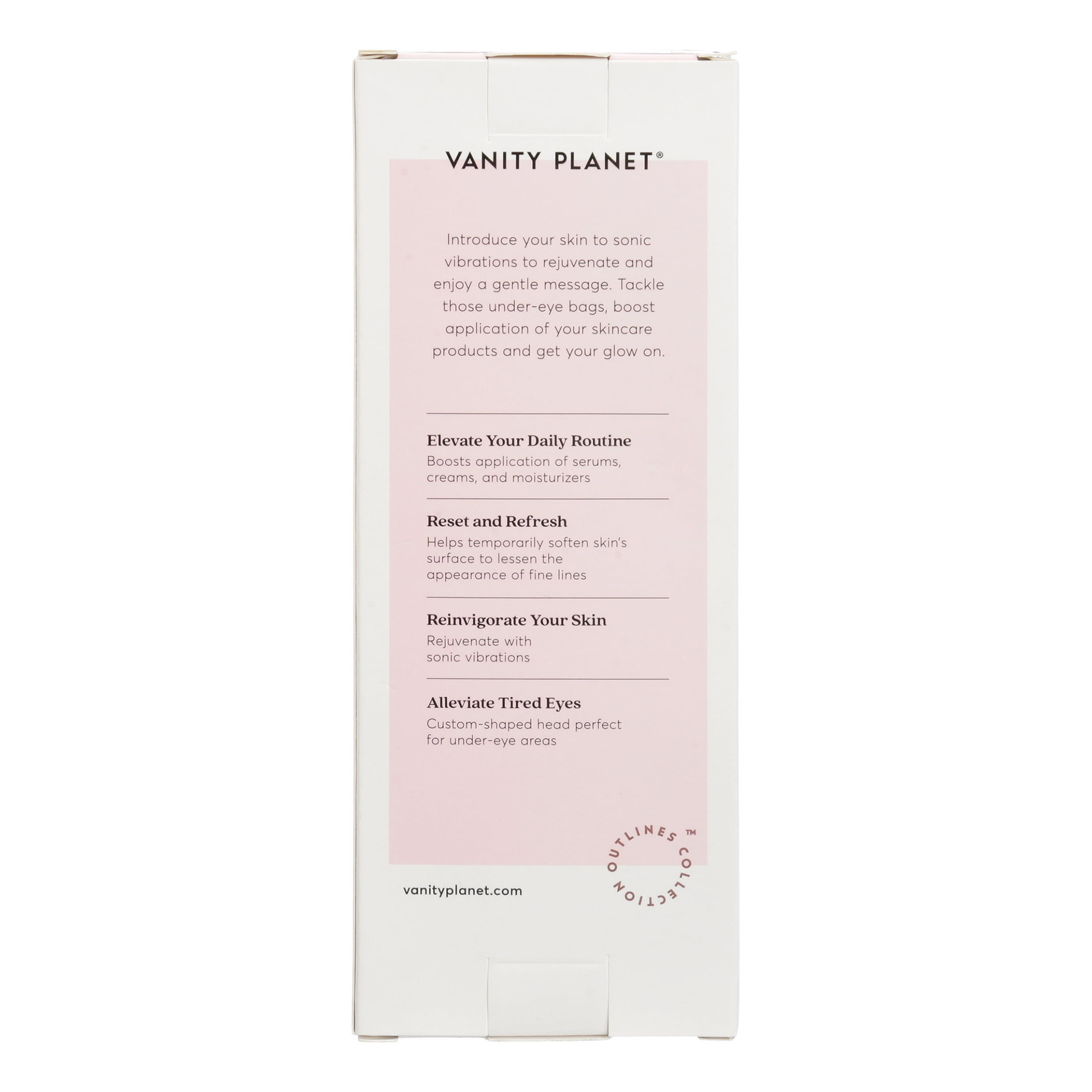 Vanity Planet Serum Booster Facial Skincare Tool (White, 1 Count) pv80r