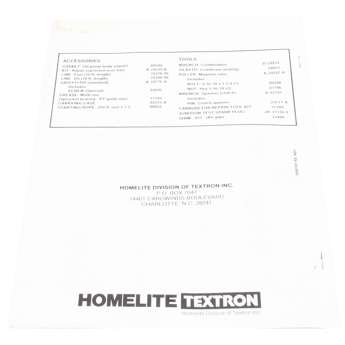 Homelite Replacement Oil Pump Assembly for UT-10655 and UT-10654 Chainsaws (1 Piece) lh3pf