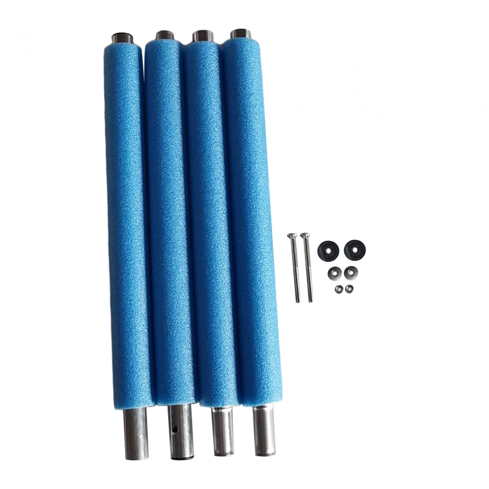 harayaa Trampoline Pole Replacement Set with Foam Sleeves (Blue, 20.67 in, 4-Pack) yeb8b