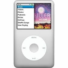 Apple iPod Classic 7th Generation MP3 Player (Silver, 160 GB) o5o39