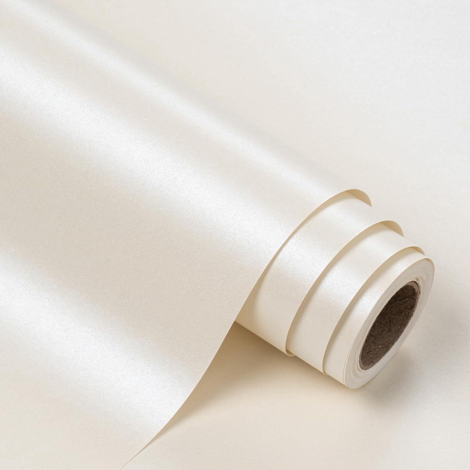 RICHTOP Matte Wrapping Paper, Pearly Lustre Finish for Gift Packaging and DIY Crafts (Off White, 17 in x 23 ft) r48ct