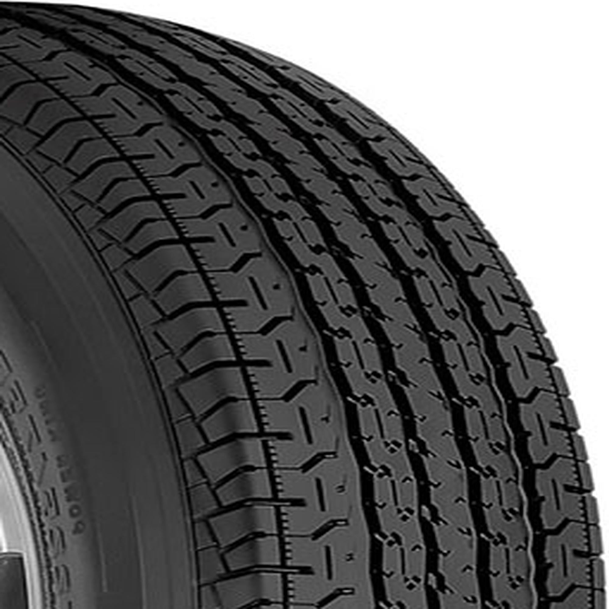 Power King Towmax Vanguard ST235/85R16 Trailer Tire (Load Range F, 1 Tire) zcv20