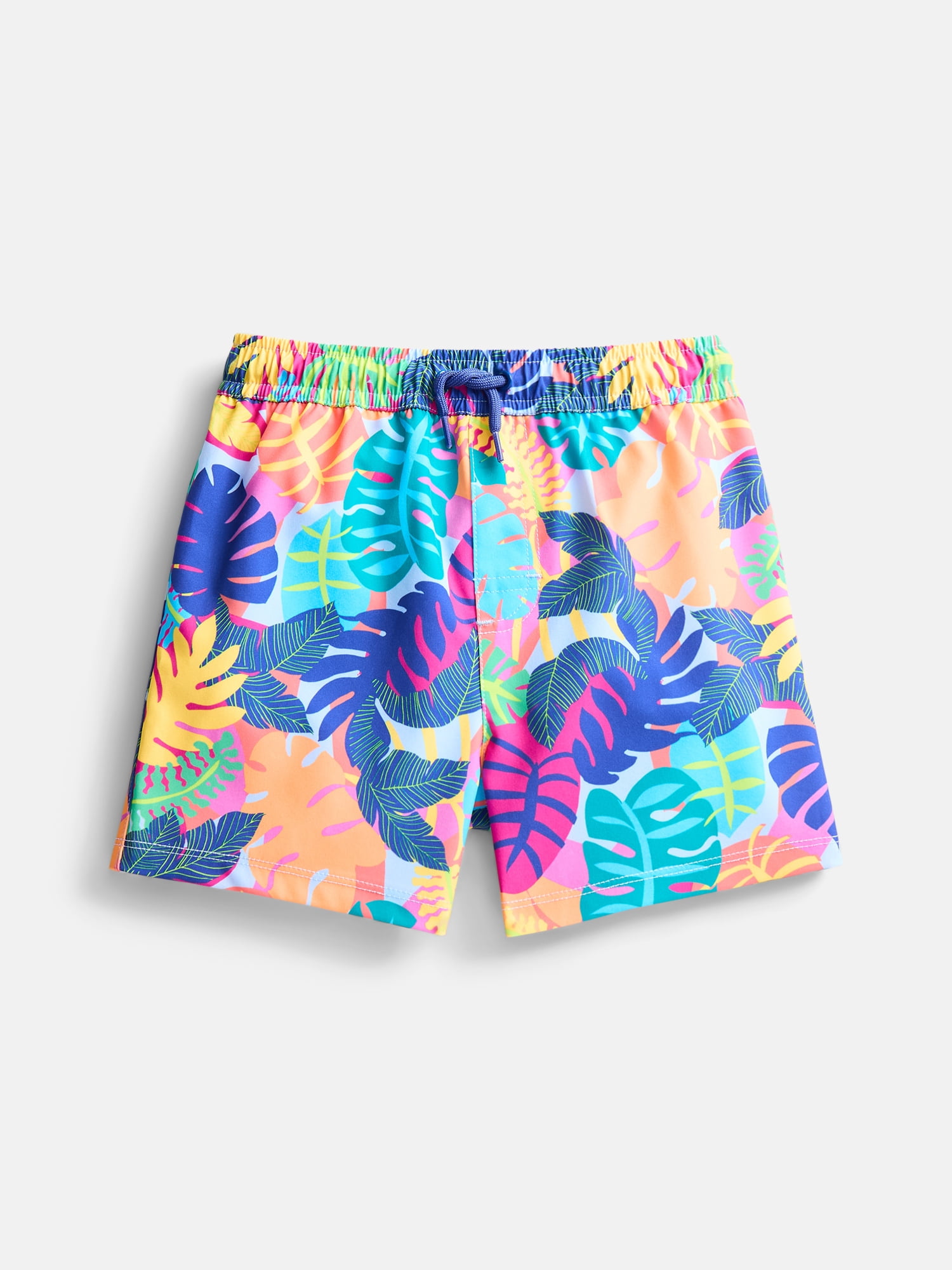 Wonder Nation Baby and Toddler Boys Printed Swim Trunks Quick-Dry UV Protection (Blue, 12M-5T) ykitc