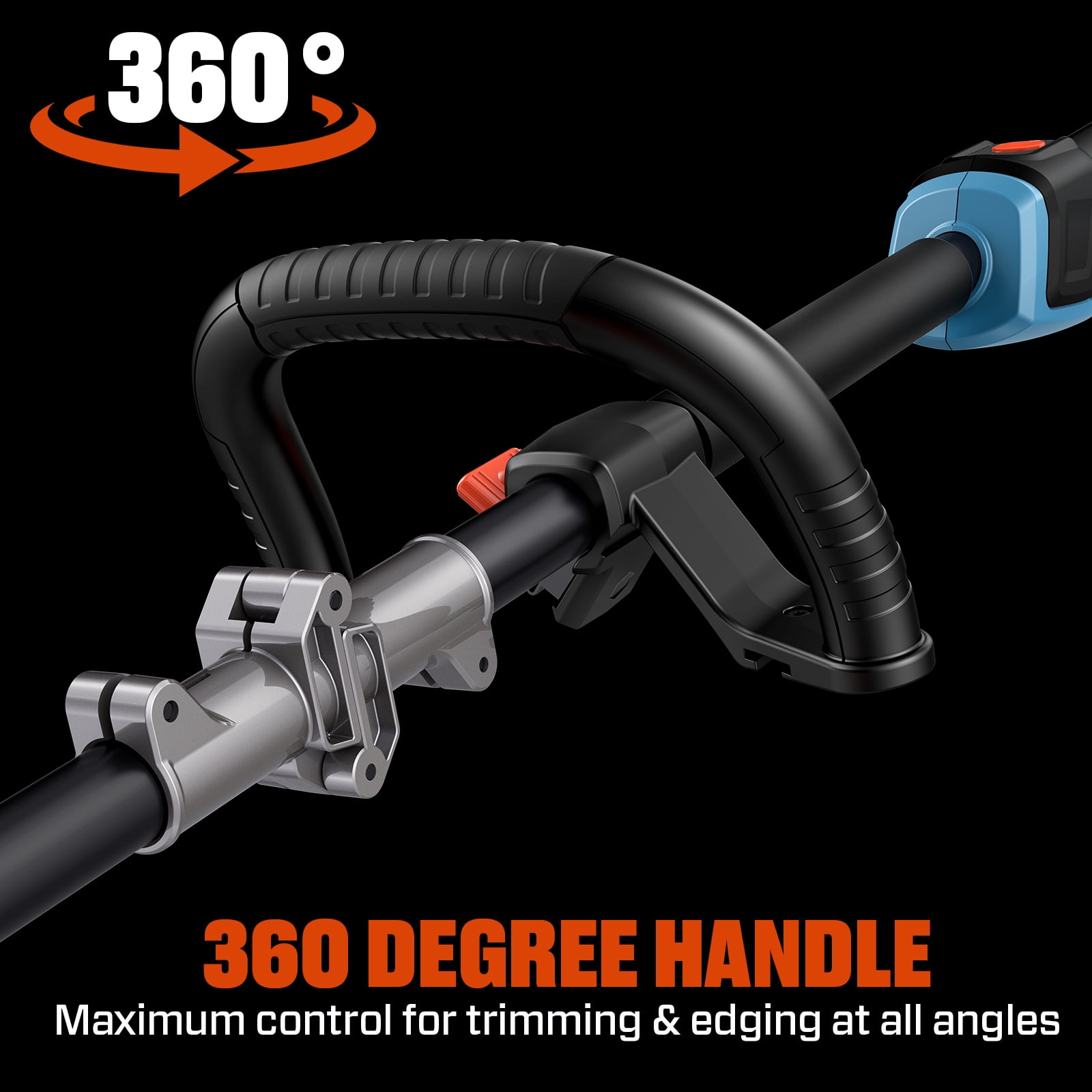 Senix 60V Brushless String Trimmer with 3Ah Battery and 3A Charger (16 in, 7.5 lb) hmwkx