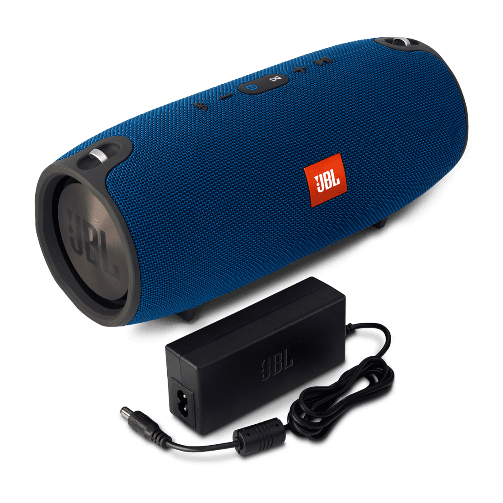 JBL Xtreme Portable Bluetooth Speaker, Splashproof Wireless Stereo Sound (Blue, 1 Unit) mzice