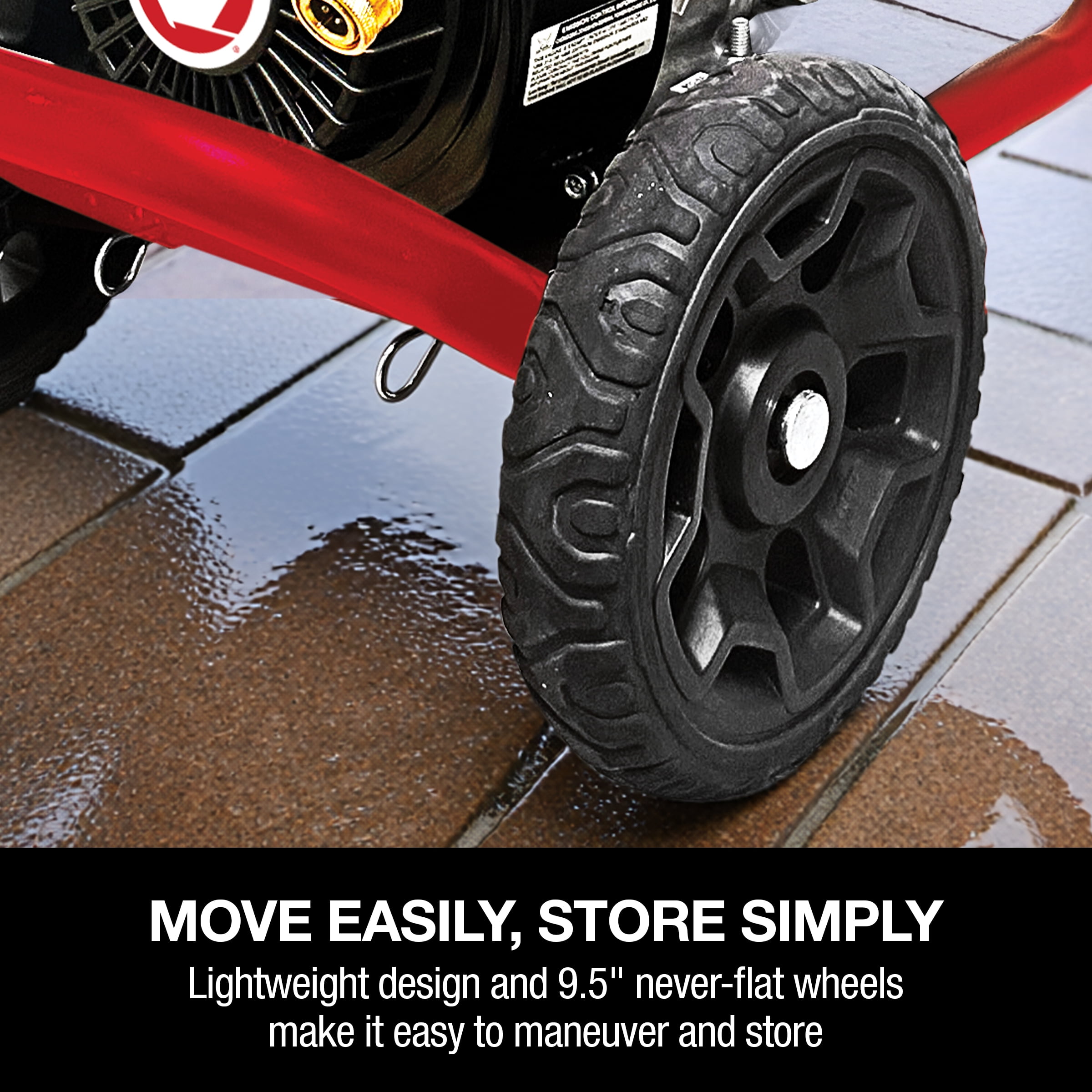 Troy-Bilt 3100 PSI Gas Pressure Washer with 2.3 GPM Axial Cam Pump (3100 PSI) 3h3ni