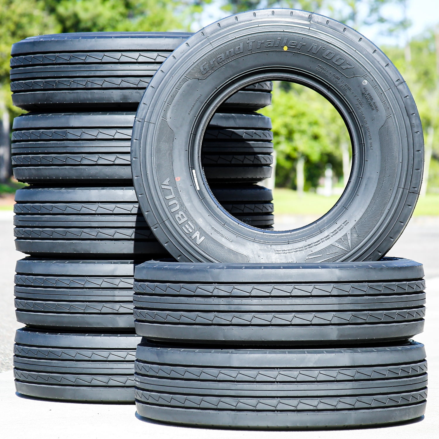 Nebula Grand Trailer-N' 007 All Steel ST235/85R16 Trailer Tire (16 Ply, Load Range H) 98f8o