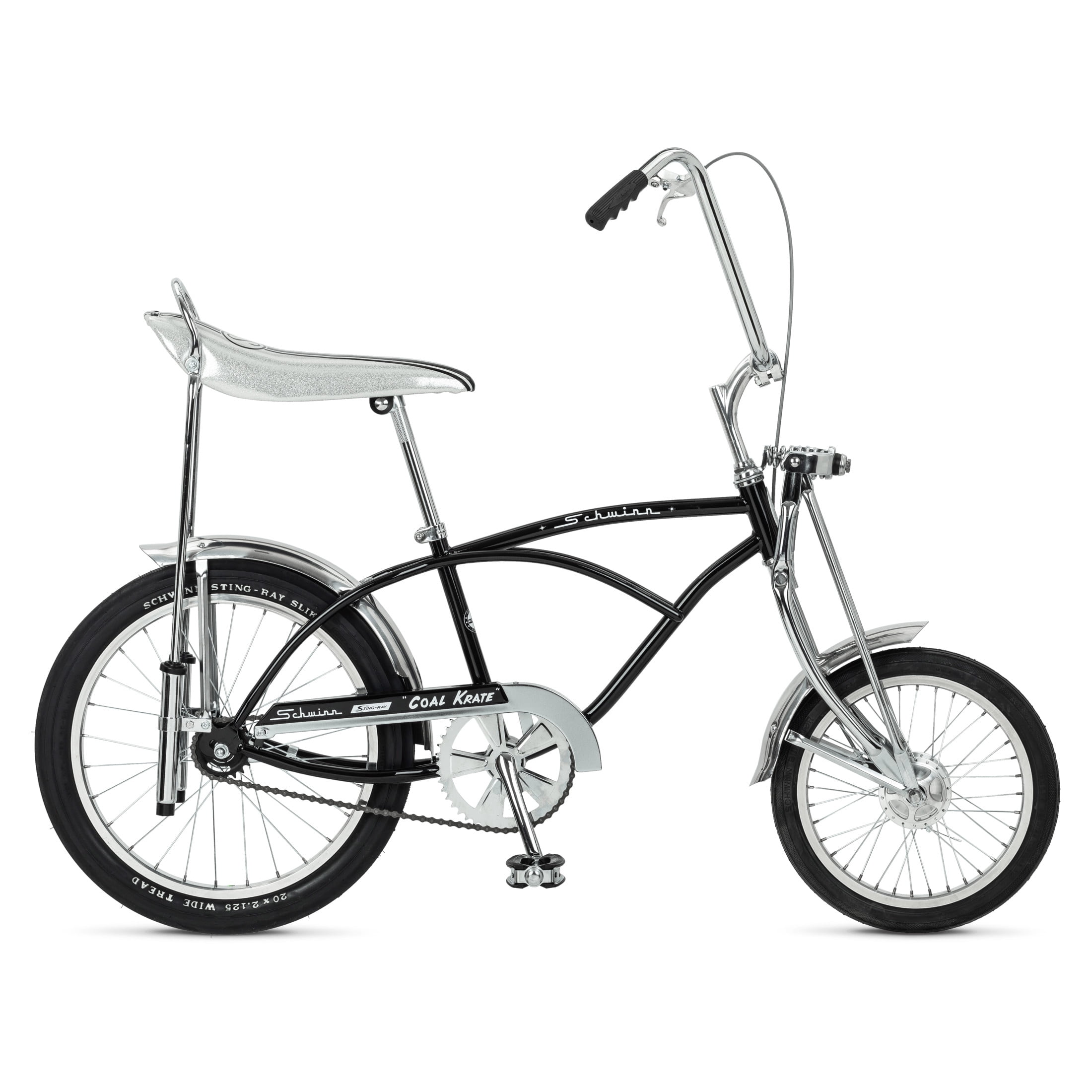 Schwinn Classic Coal Krate Vintage Style Bicycle (Black, 20 in) co6os