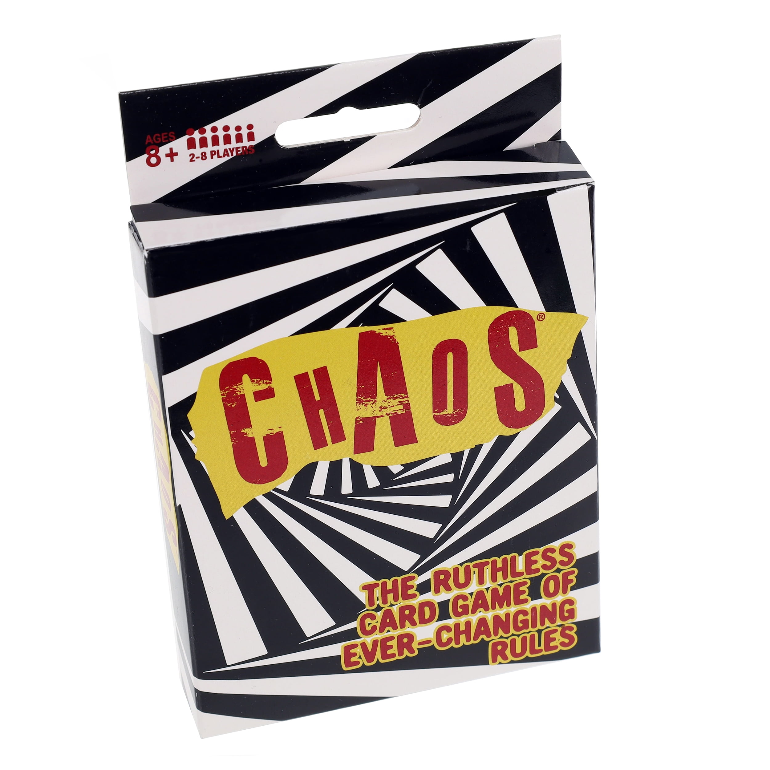 TDC Games Chaos Card Game Strategy Party Game (2-6 Players, 5.5 x 3.5 x 1 in) s2hcb