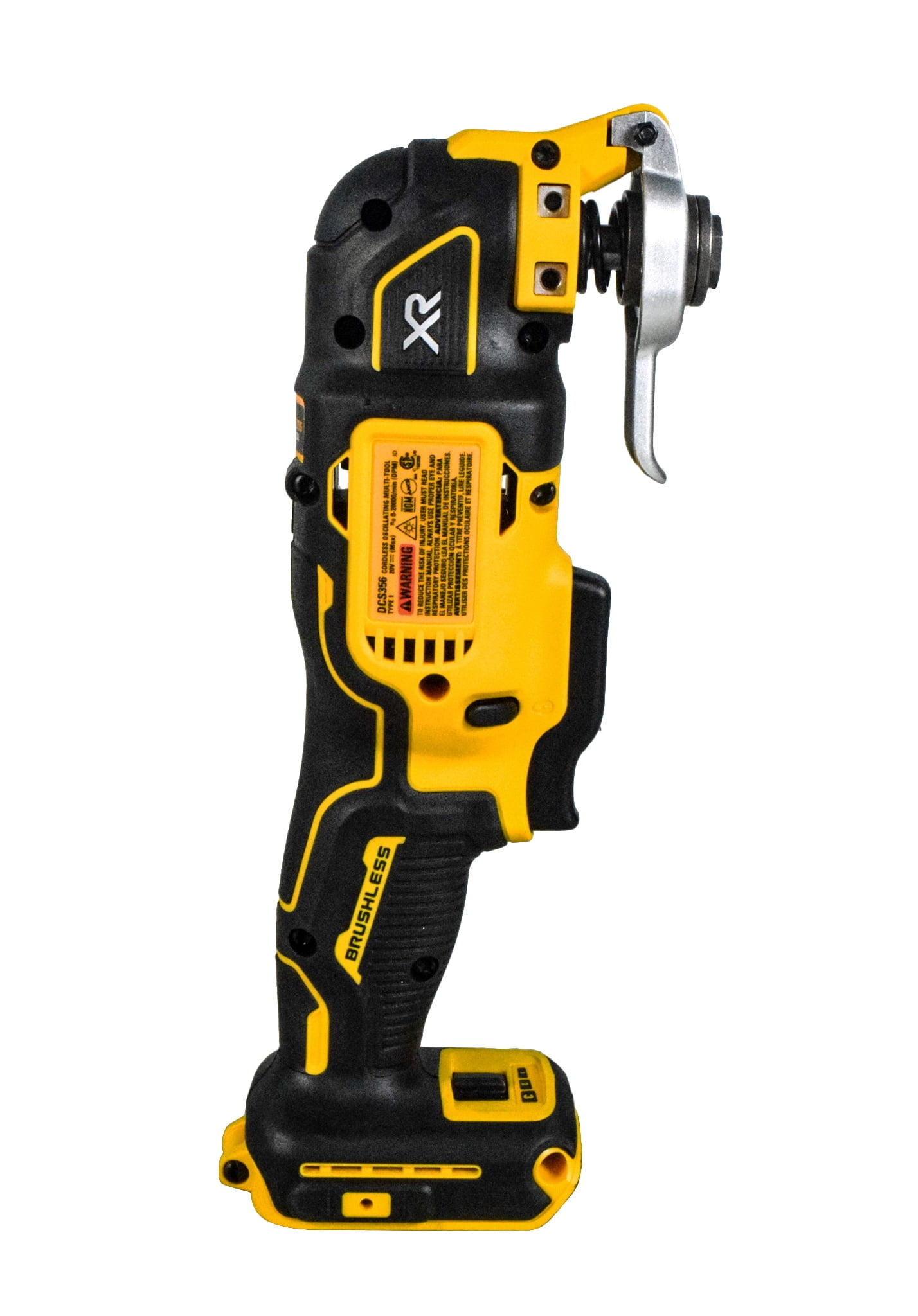 DEWALT 20-Volt MAX XR Cordless Brushless Oscillating Multi-Tool (Yellow, 3-Speed) v4iw2