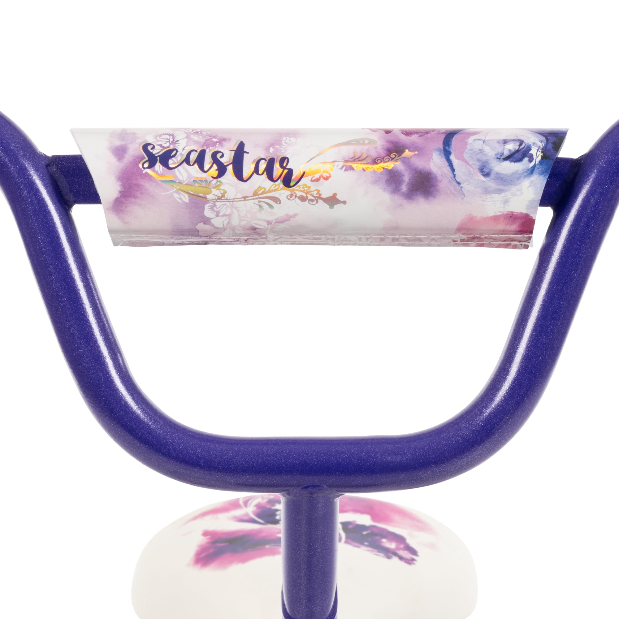 Huffy Sea Star Kids Bike for Girls, Durable Steel Frame with Training Wheels (Purple, 16 in) iiwqg