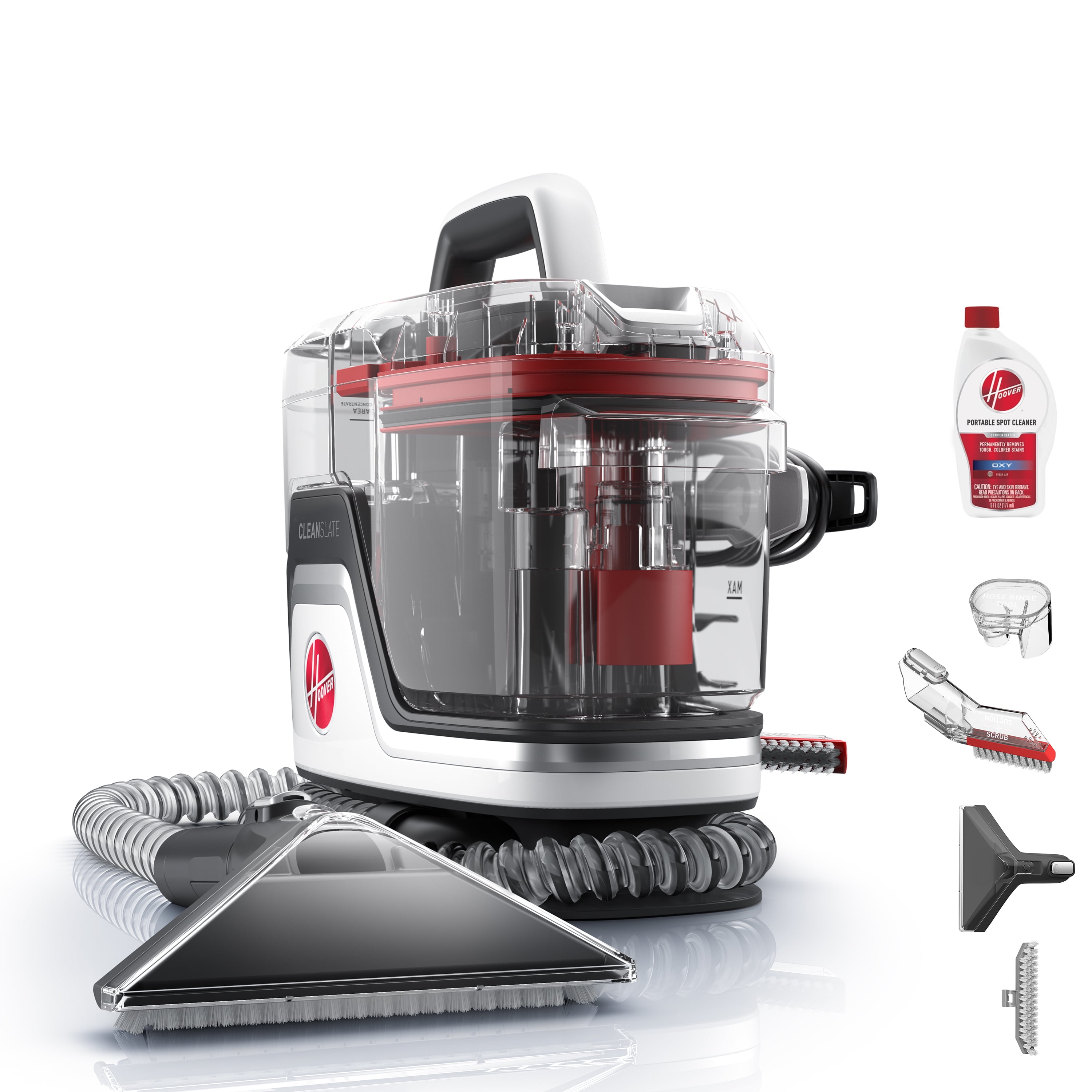 Hoover CleanSlate Portable Carpet and Upholstery Spot Cleaner (Pet Stain Removal, Lightweight, FH14010) s2f0u