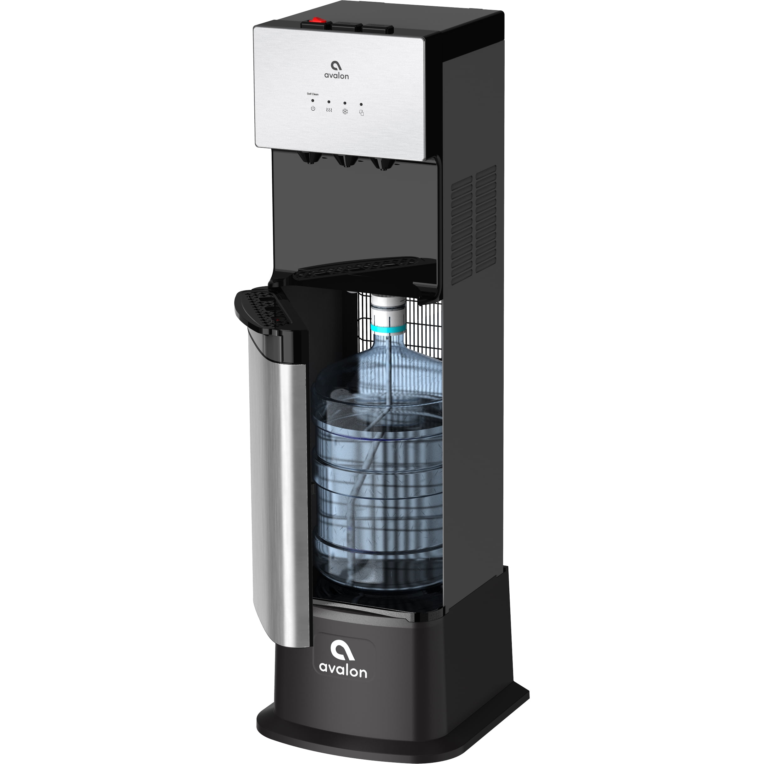 Avalon Anti-Tip Water Cooler Base Stand (Black, 10 in) 4o8tk
