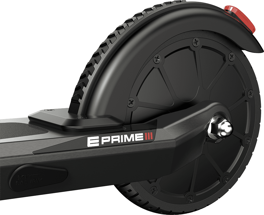 Razor E Prime III Electric Scooter for Adults, Portable Folding Commuter with 18 mph Max Speed and 15-mile Range (Black, 220 lb Capacity) fjgv5