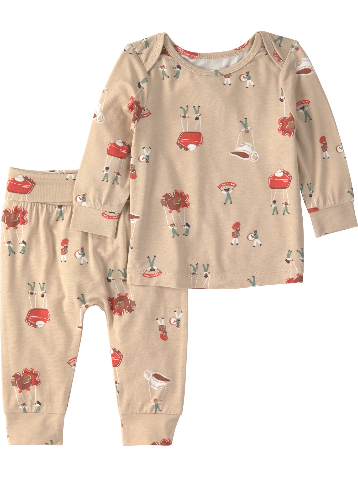 Carter's Child of Mine Baby Halloween Pant Set (Beige, Preemie-9 Months) pwjcs