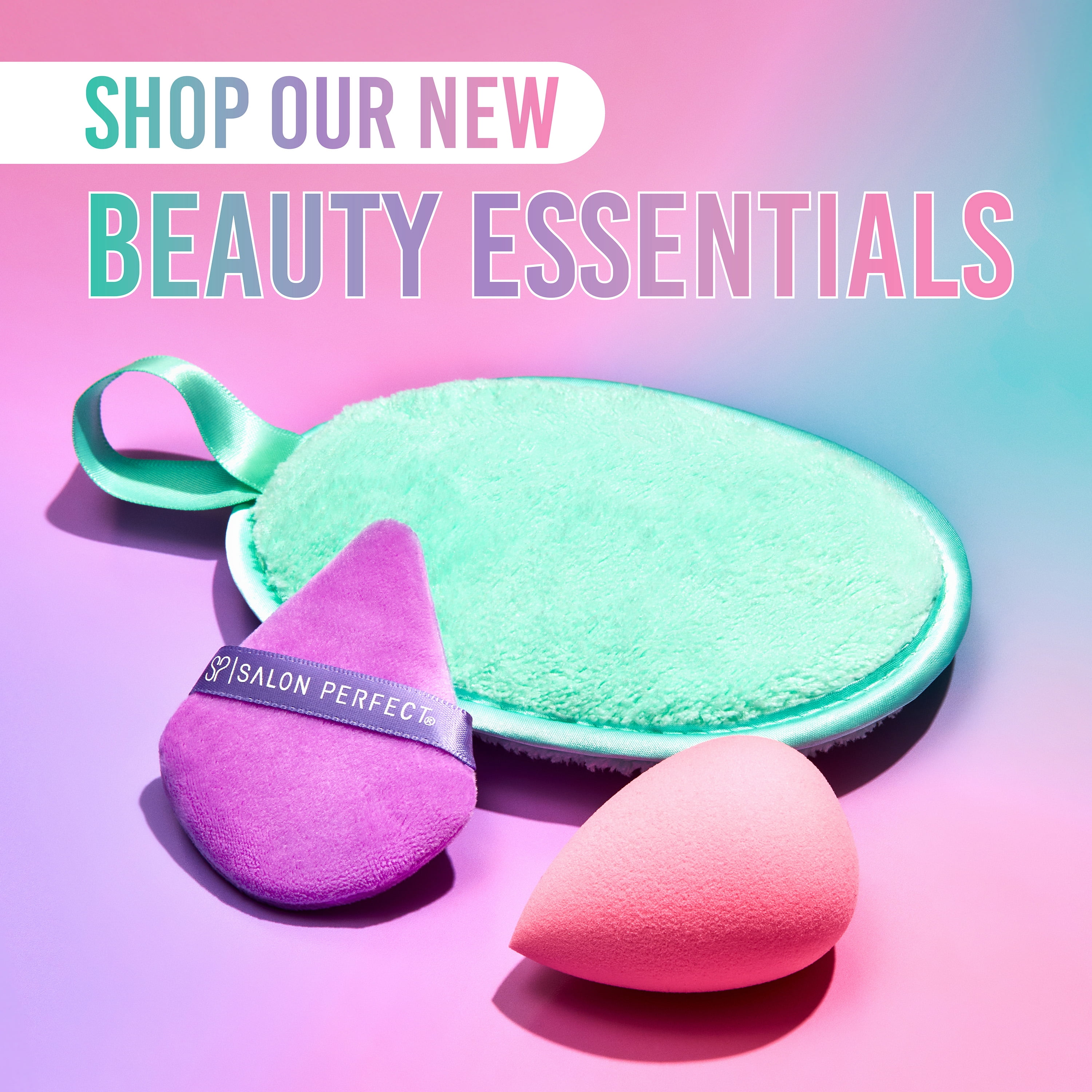 Salon Perfect Cushion Bounce Cloud Puffs Airbrush Makeup Foundation Sponge Applicators (Blue, 2-Pack) b4v0w