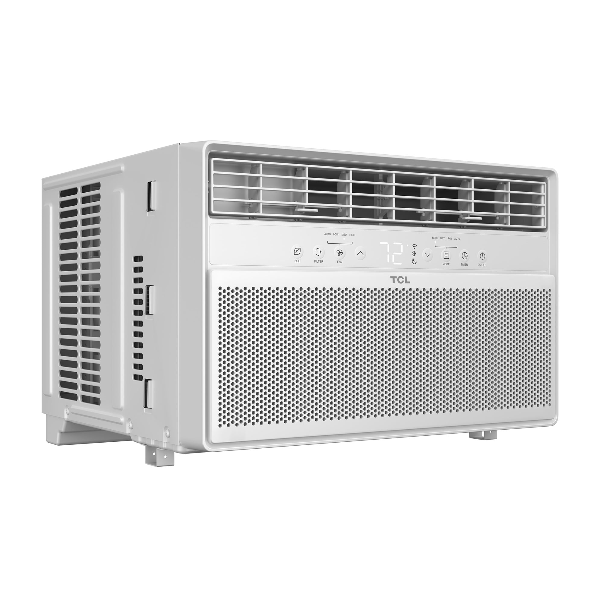 TCL 10,000 BTU Smart Inverter Window Air Conditioner, Quiet Cooling for 450 Sq ft Rooms (White, 10,000 BTU) jbyik