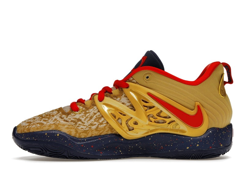 Nike KD 15 Olympics Basketball Shoes (Gold, 10) rdng0