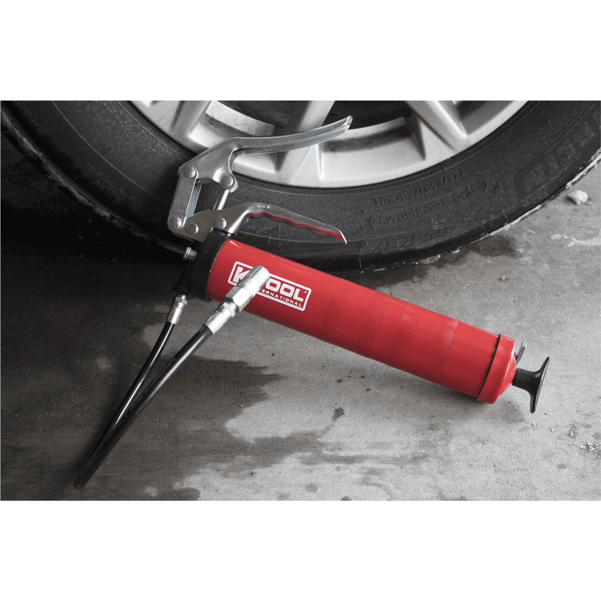 K Tool International HD Pistol Grip Grease Gun (14 oz) 55y3v