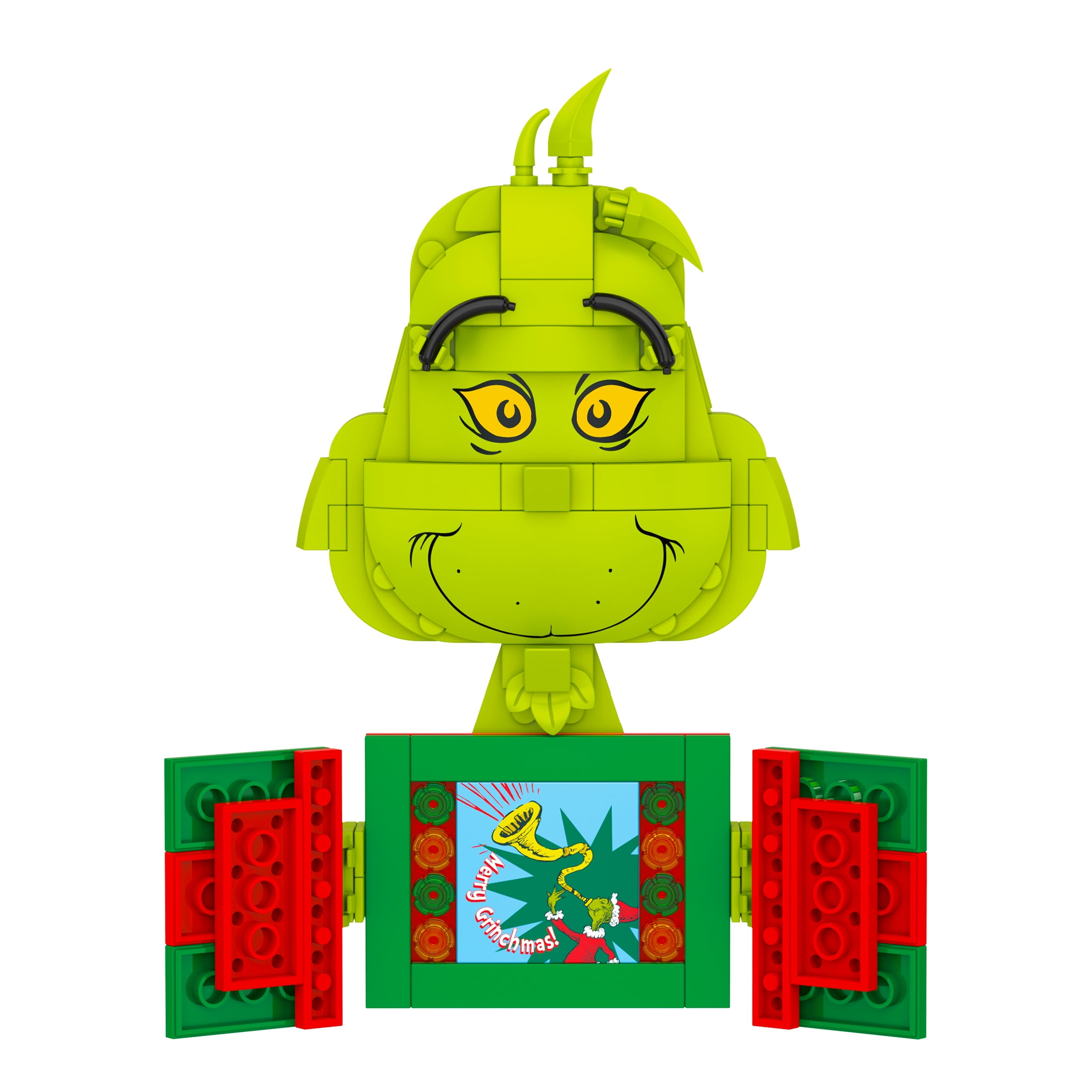 Brickcraft The Grinch Story Time Decoration Building Kit (Holiday Collectible, 138-Piece Set) 8ixmy