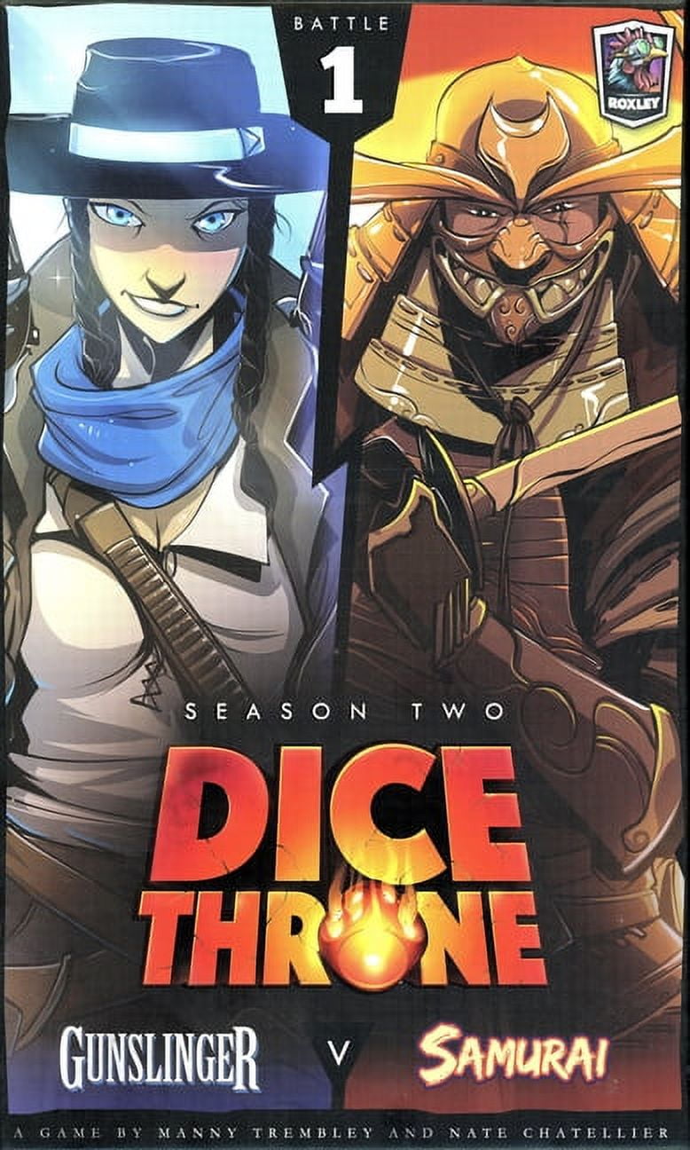 Dice Throne Season Two Battle Chest Gunslinger Vs Samurai (1 Pack) v9mba