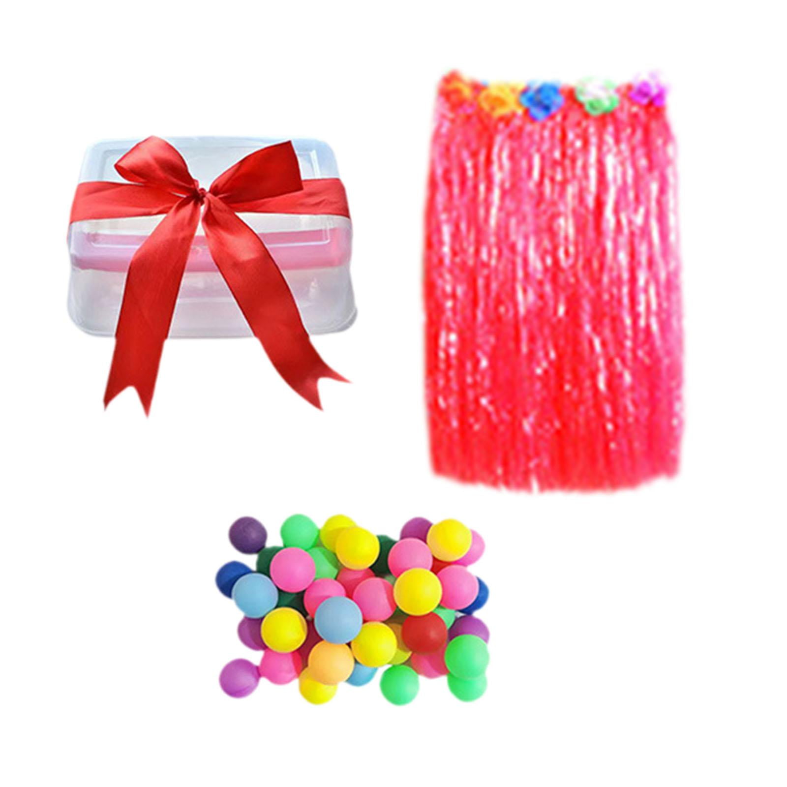 Almencla Shaking Ball Game Set Interactive Backyard Activity Toy for Kids and Adults (30 Balls, 98.43 in Ribbon) svaka