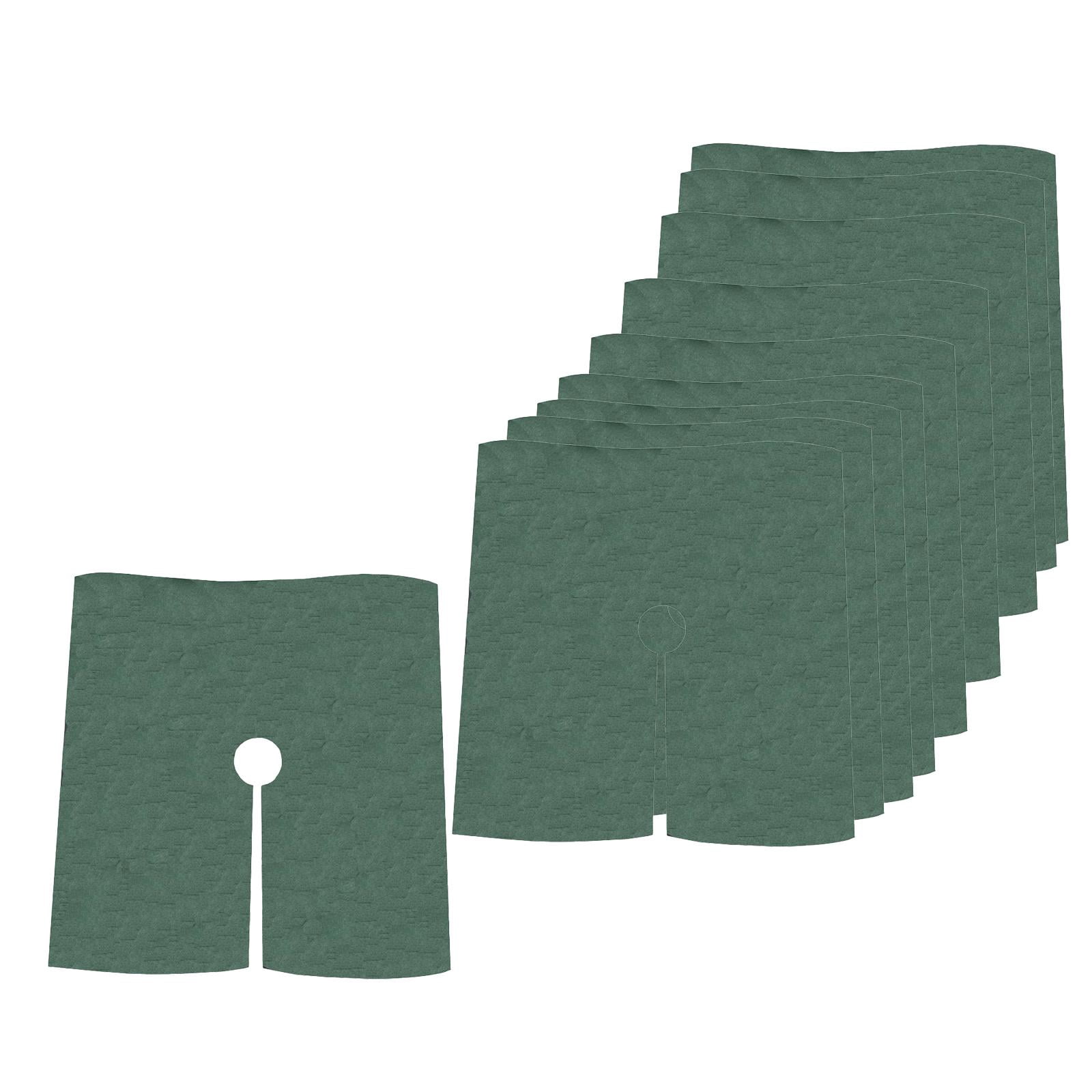 simhoa Tree Mulch Mat Landscaping Weed Barrier for Garden Protection (Green, 16.5 in, 10 Pack) j4gmx