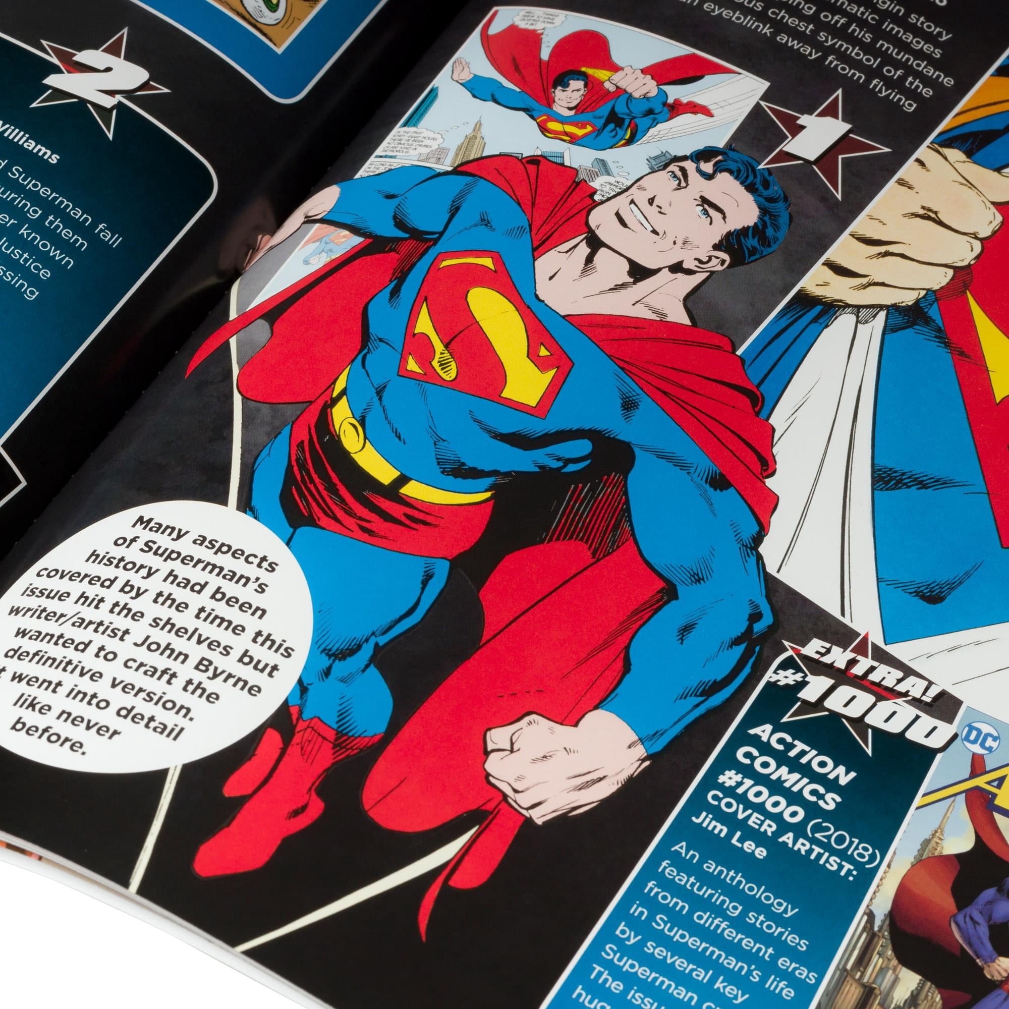 DC Comics Superman and Wonder Woman Collectible Figurine Set with Illustrated Guidebook (5 in) znk88
