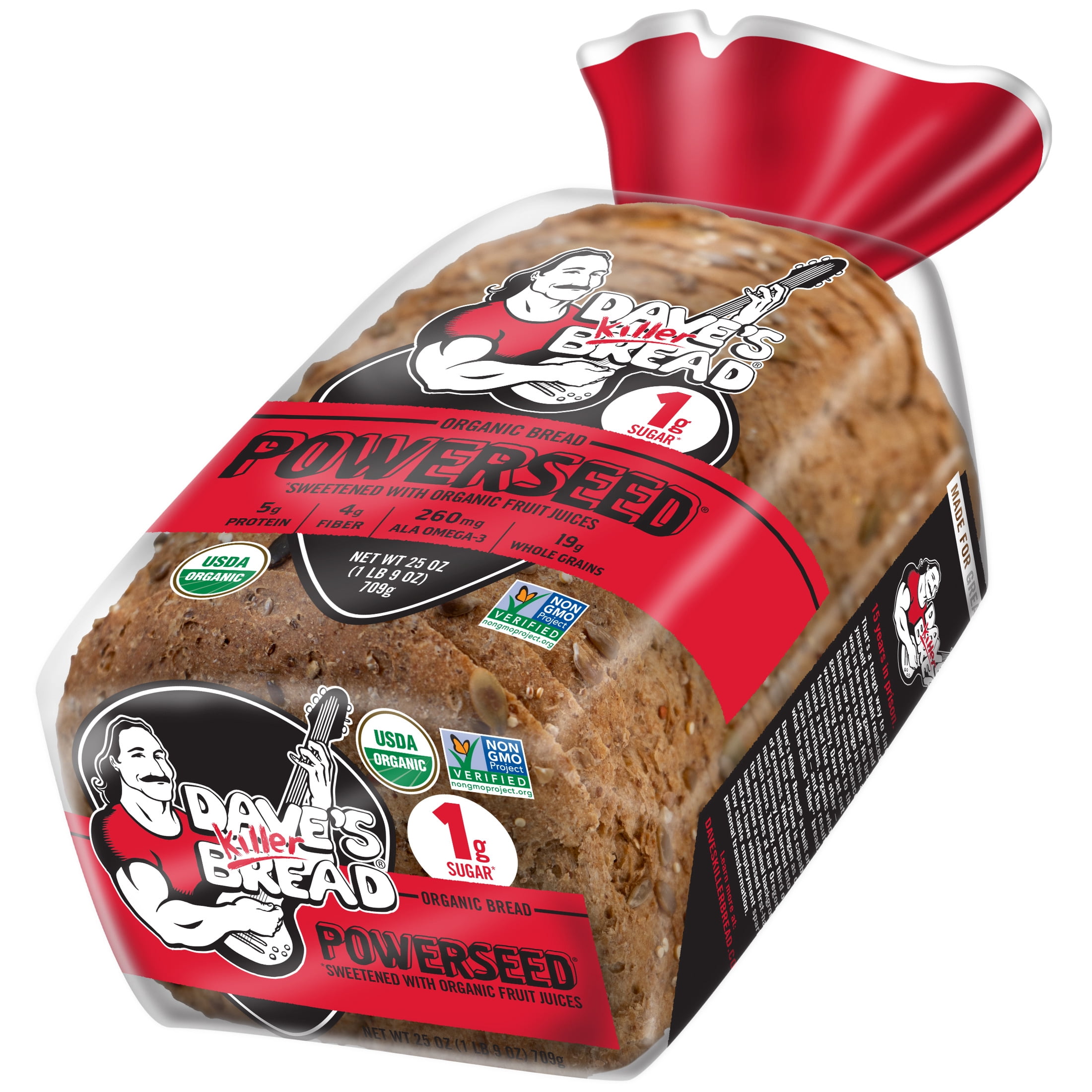 Dave's Killer Bread Powerseed Organic Seeded Bread (25 oz) 4485j