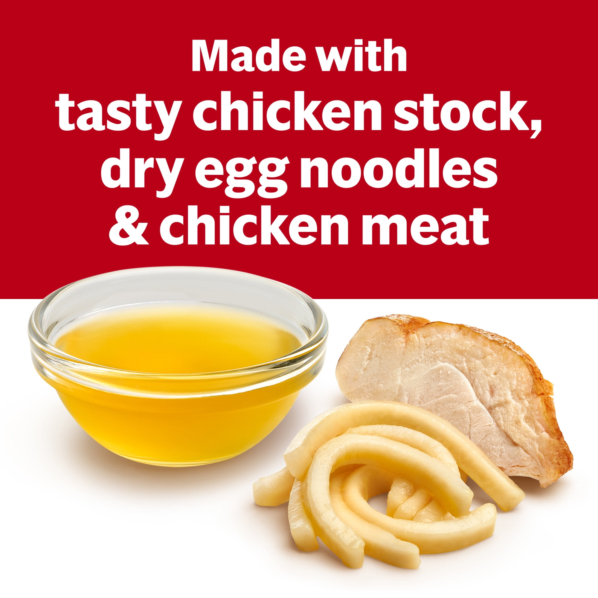 Campbell's Condensed Homestyle Chicken Noodle Soup (Family Size, 22.2 oz) la2v9