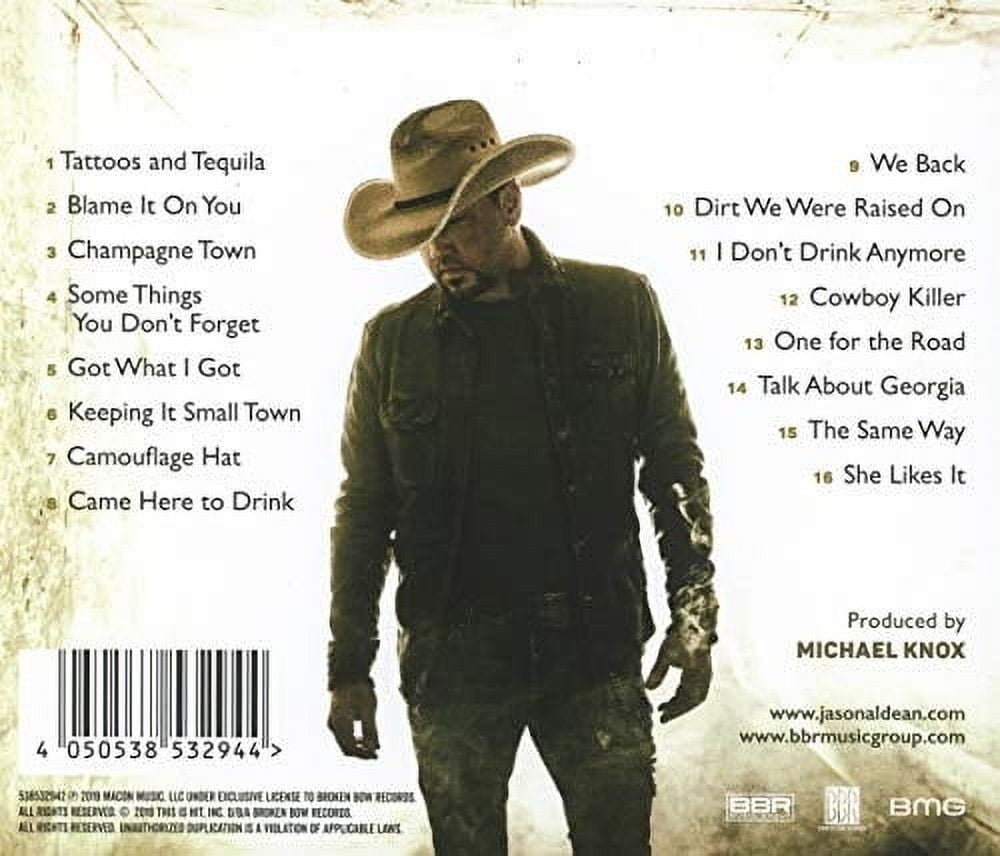 Broken Bow Jason Aldean 9 Country Music Audio CD (Standard Edition) 25izy