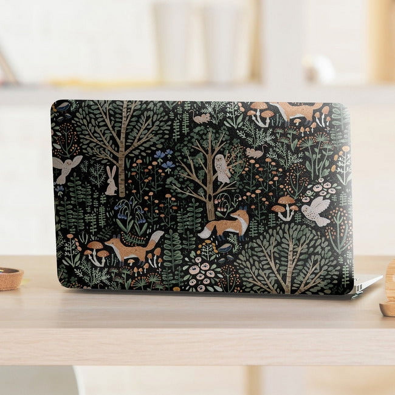 RoomMates Clara Jean Folklore Forest Peel & Stick Wallpaper (Brown, 17 in x 16.5 ft) qyeto