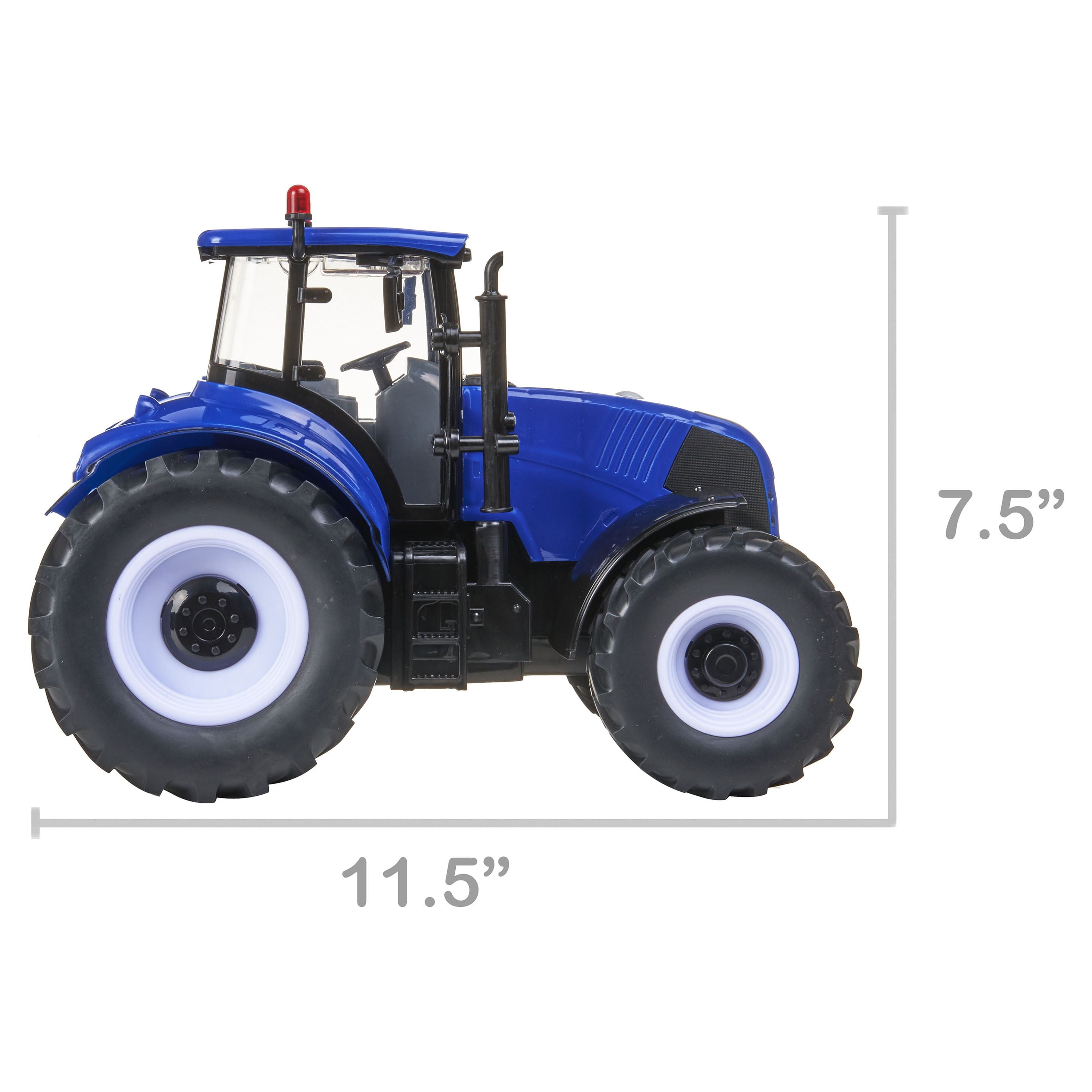 Adventure Force Farm Tractor Toy with Lights and Sounds (Blue, 1 ct) xyacq