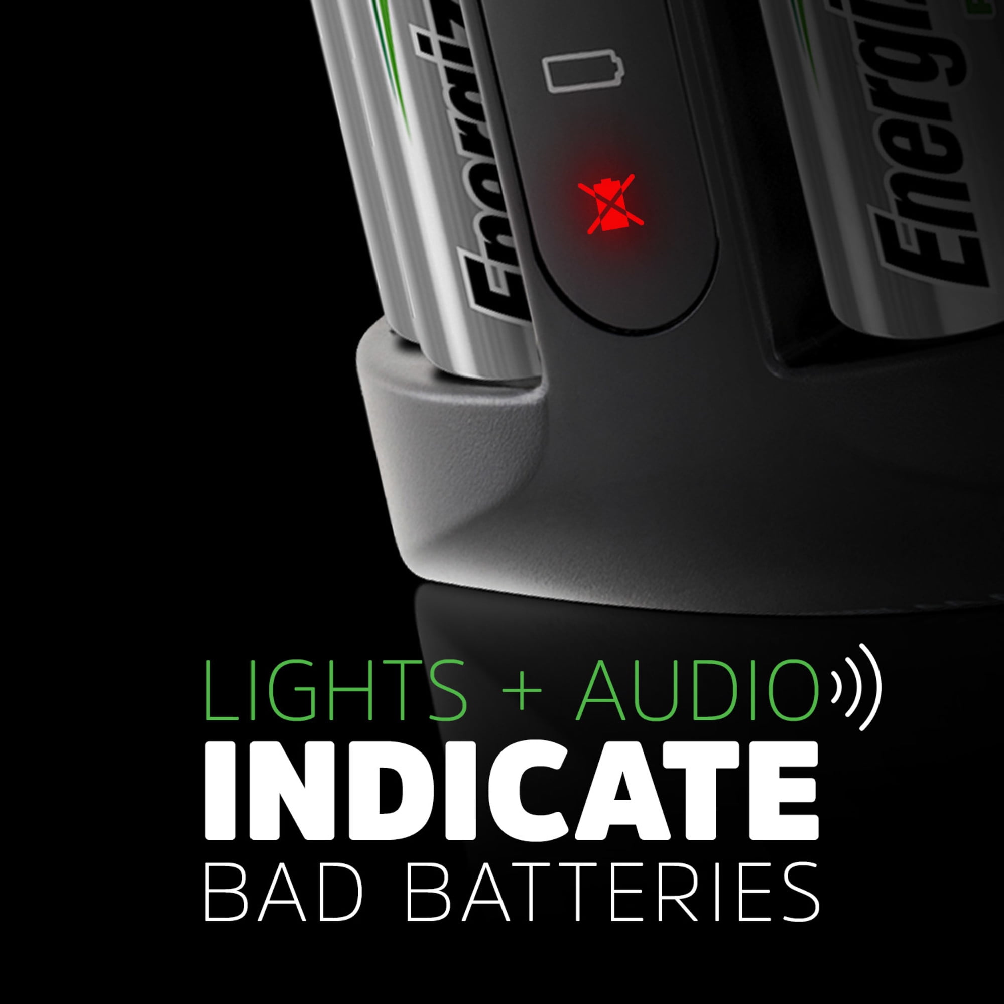 Energizer Recharge Pro Battery Charger for AA and AAA NiMH Batteries (4 AA Batteries Included) ojavs